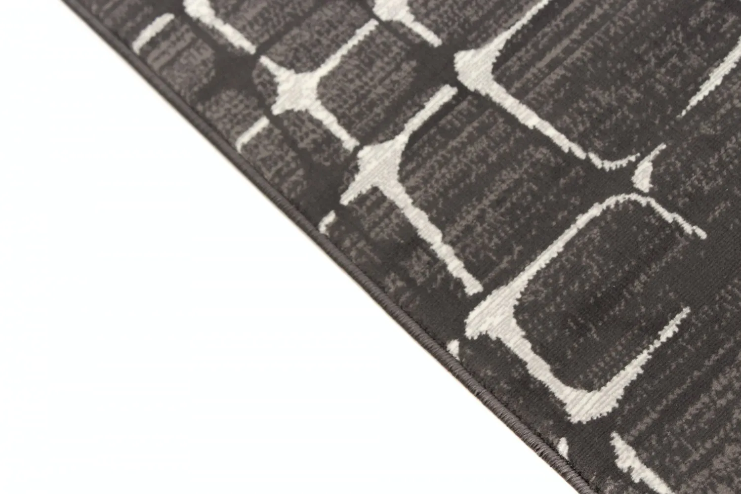 Koberec Wilton - Florence Cross (šedý)