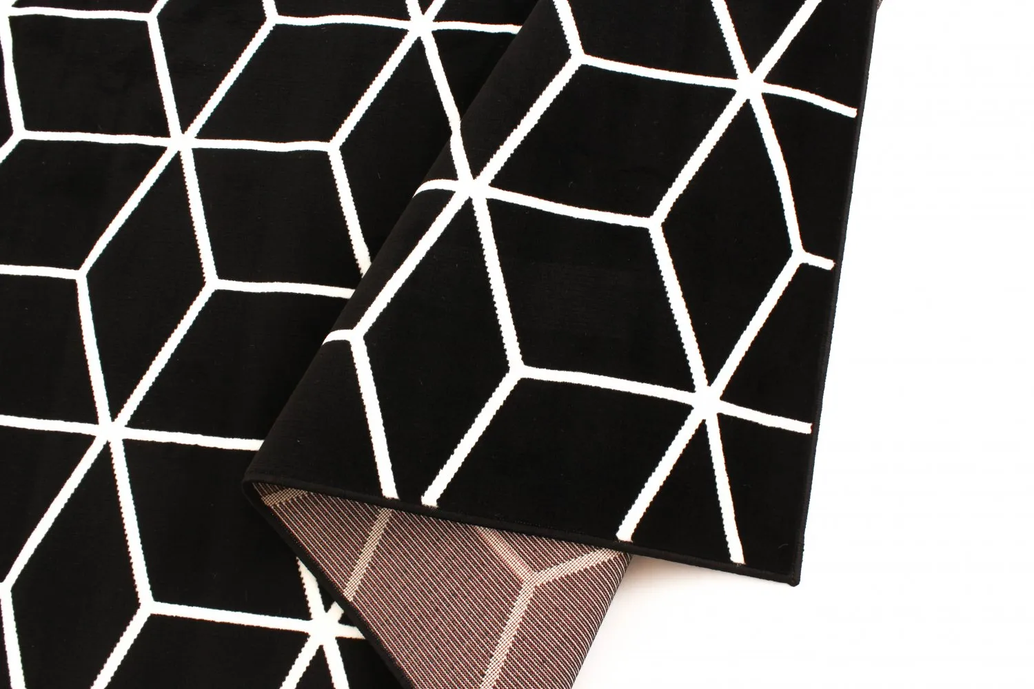 Koberec Wilton - Florence Square (čierna)