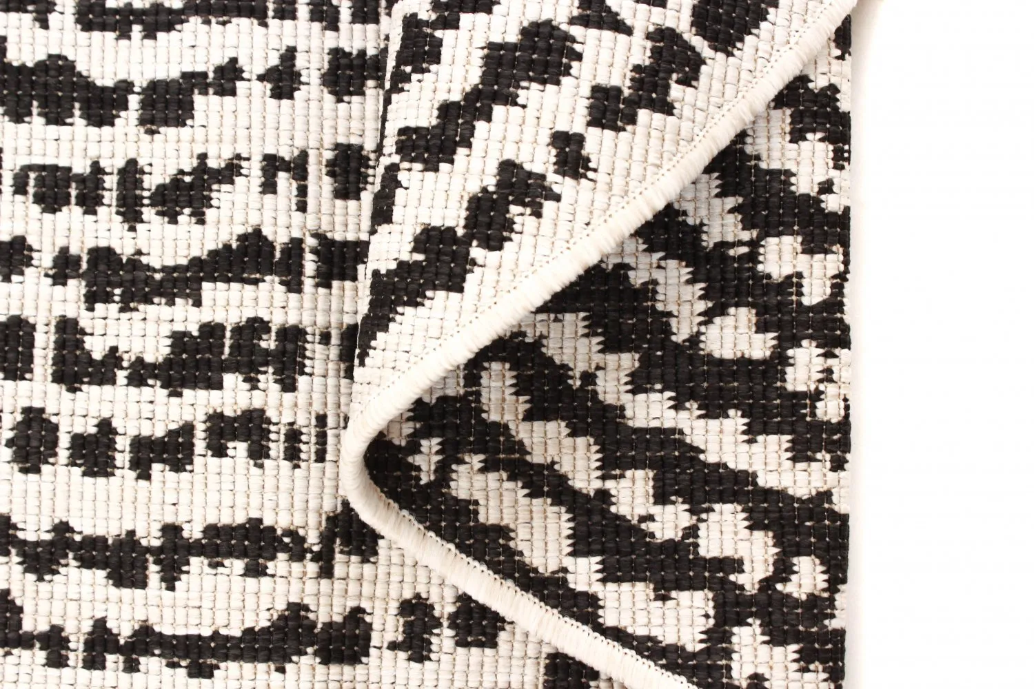 Kruhový koberec - Brussels Swirl (čierny)