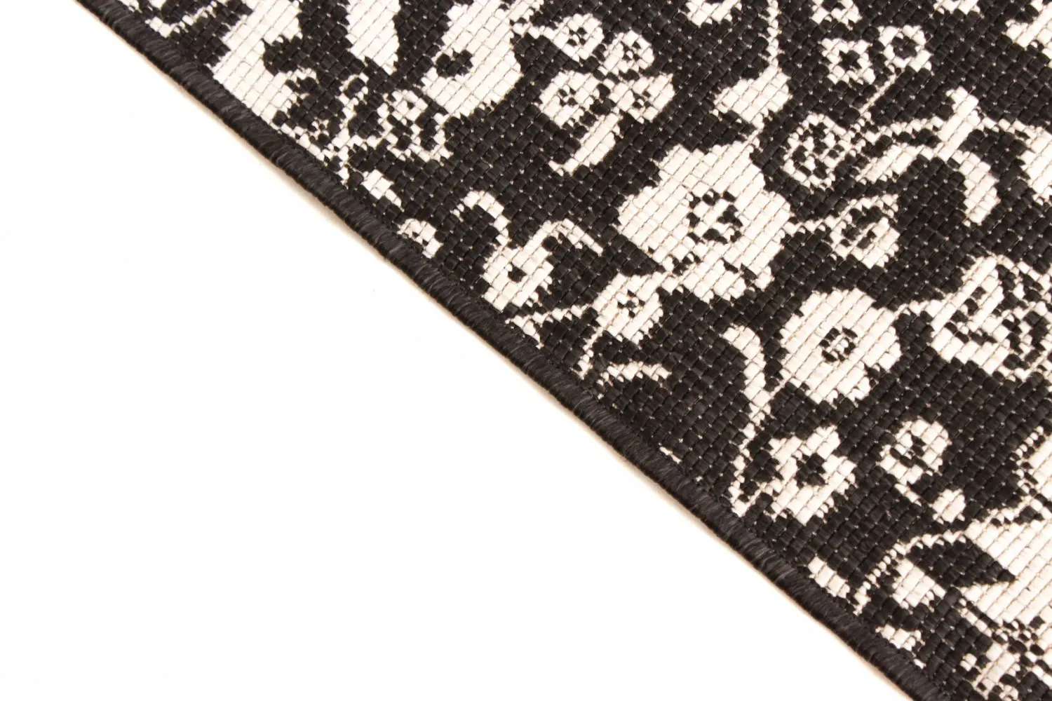 Koberec na interiér a exteriér - Brussels Ocean (čierny)