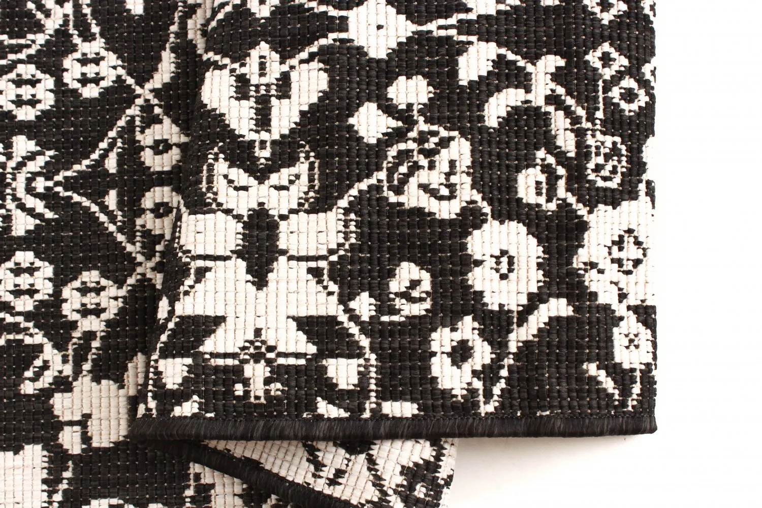 Koberec na interiér a exteriér - Brussels Ocean (čierny)