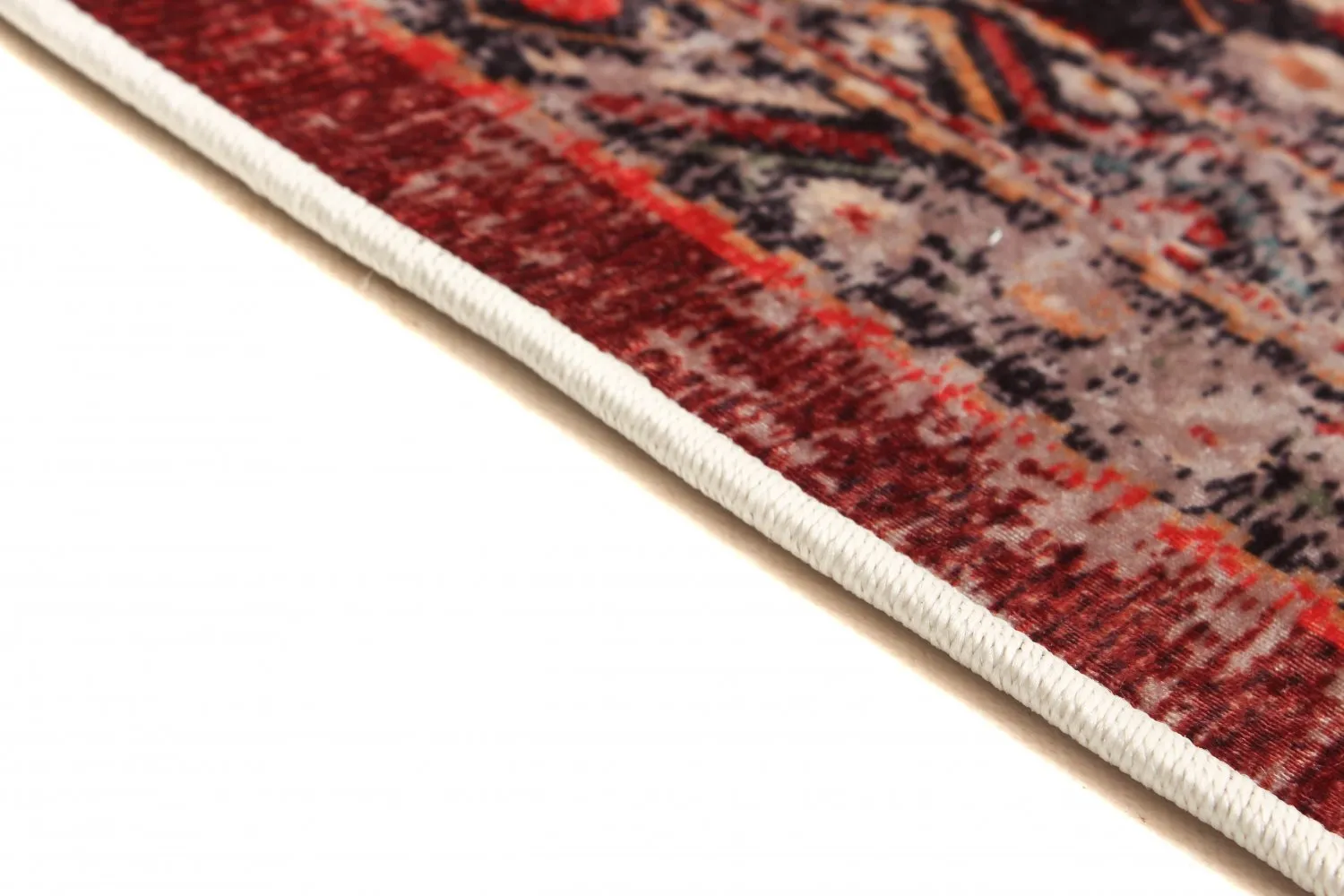 Koberec Wilton - Soussi (červený/multicolor)