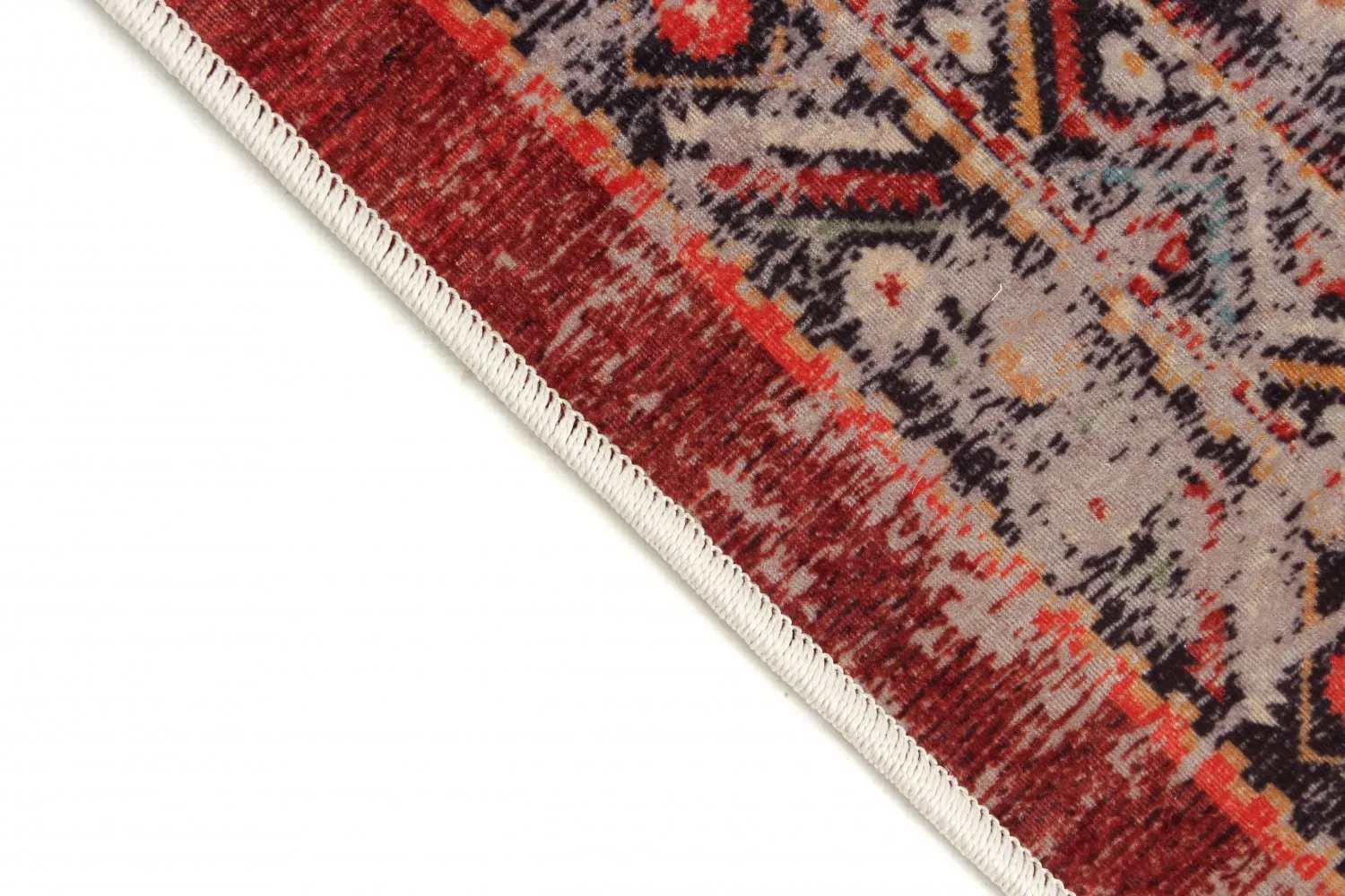 Koberec Wilton - Soussi (červený/multicolor)