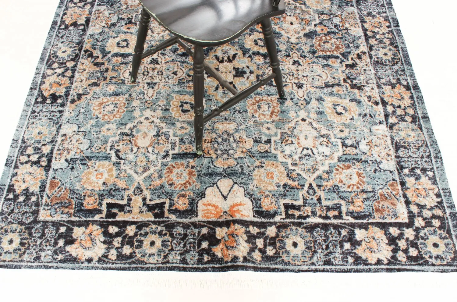 Koberec Wilton - Fernana (modrý/multicolor)