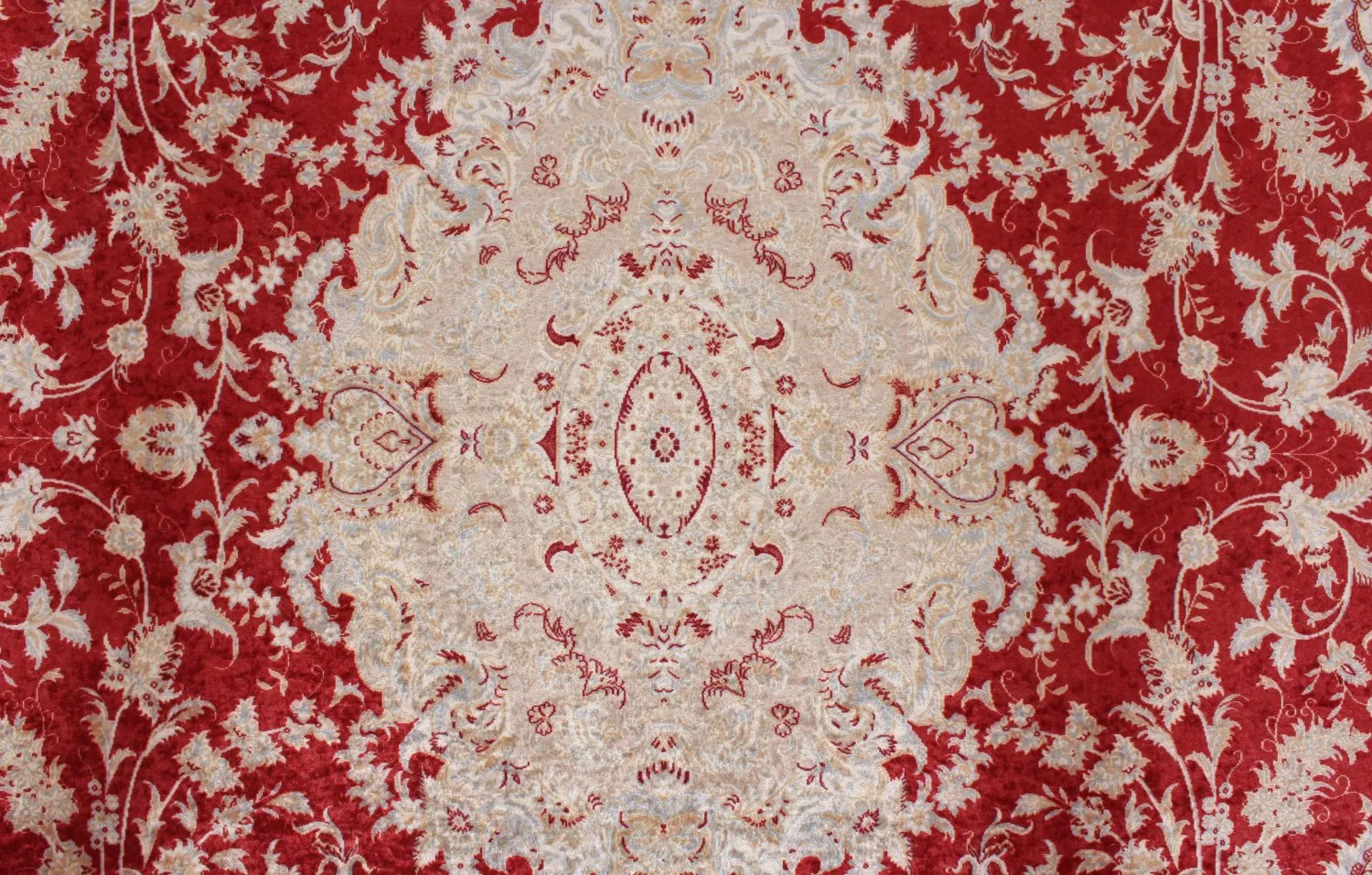 Koberec Wilton - Vakifli (červený/multicolor)