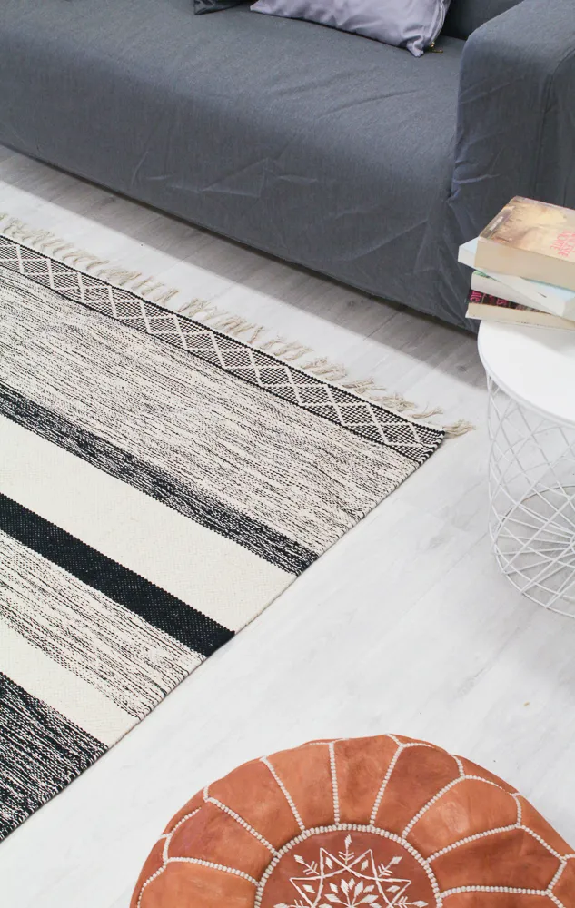 Koberec z kusov - Nikita (šedý)