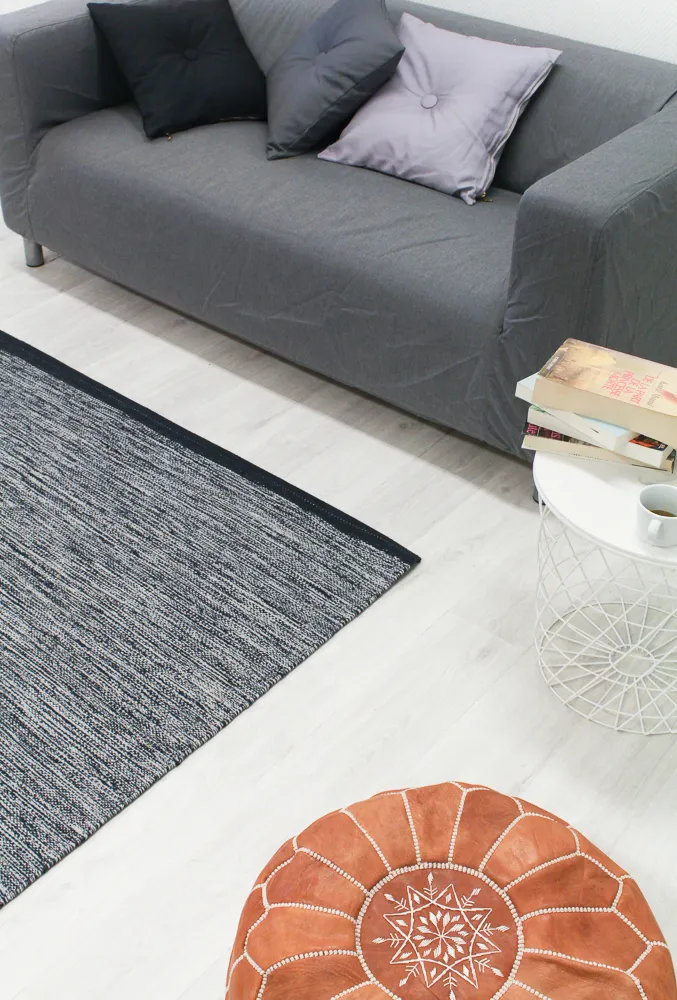 Koberec z kusov - Slite (šedý)