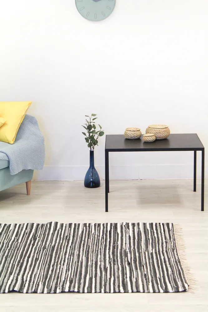 Koberec z kusov - Tulka (šedý)