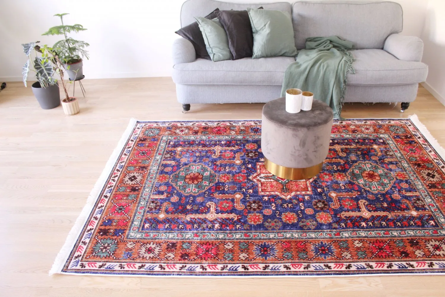 Koberec Wilton - Patnos (modrý/multicolor)