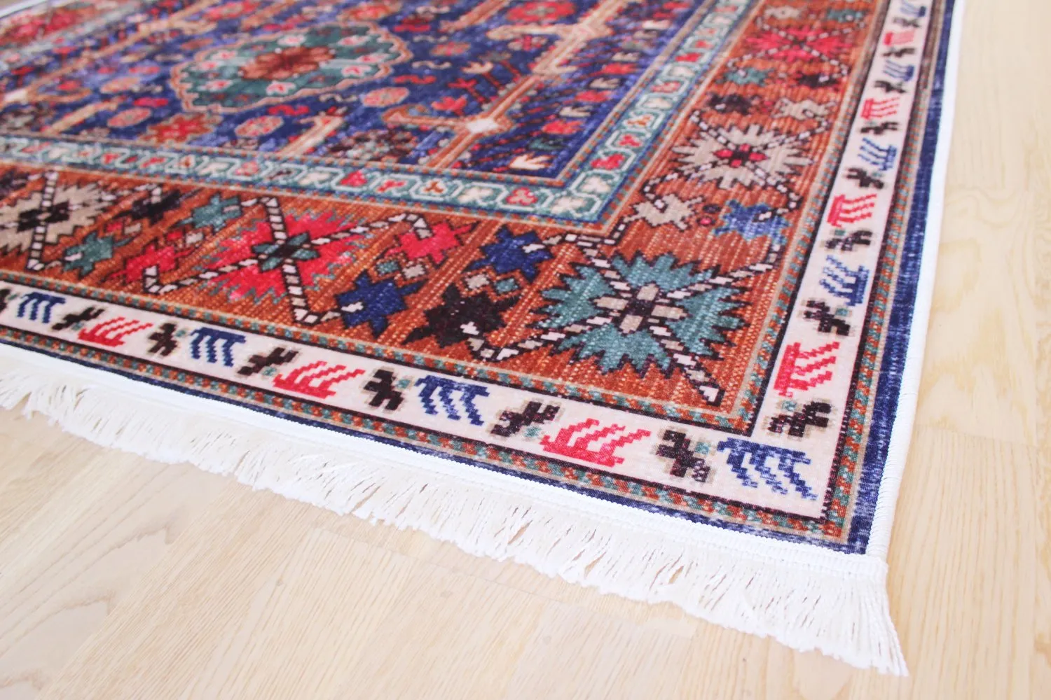 Koberec Wilton - Patnos (modrý/multicolor)