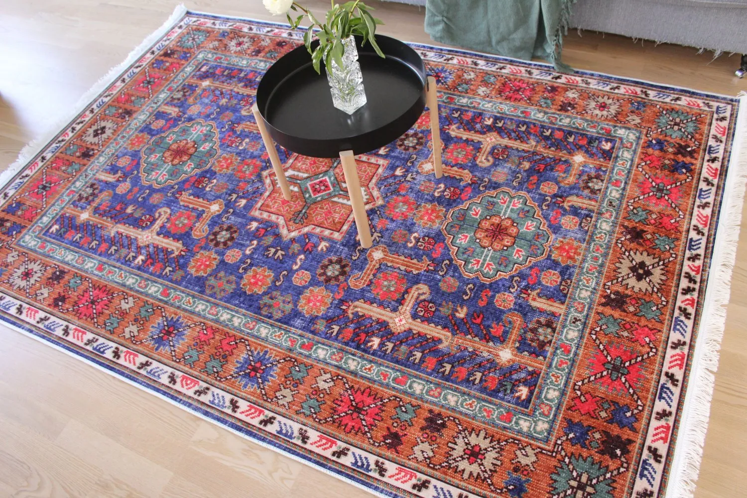 Koberec Wilton - Patnos (modrý/multicolor)