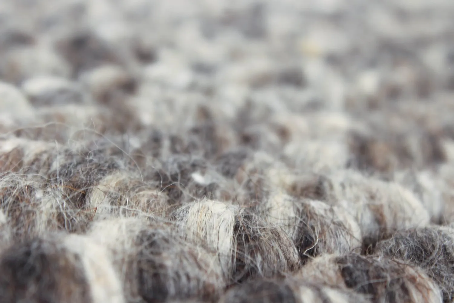 Vlnený koberec - Avafors Wool Bubble (šedý)