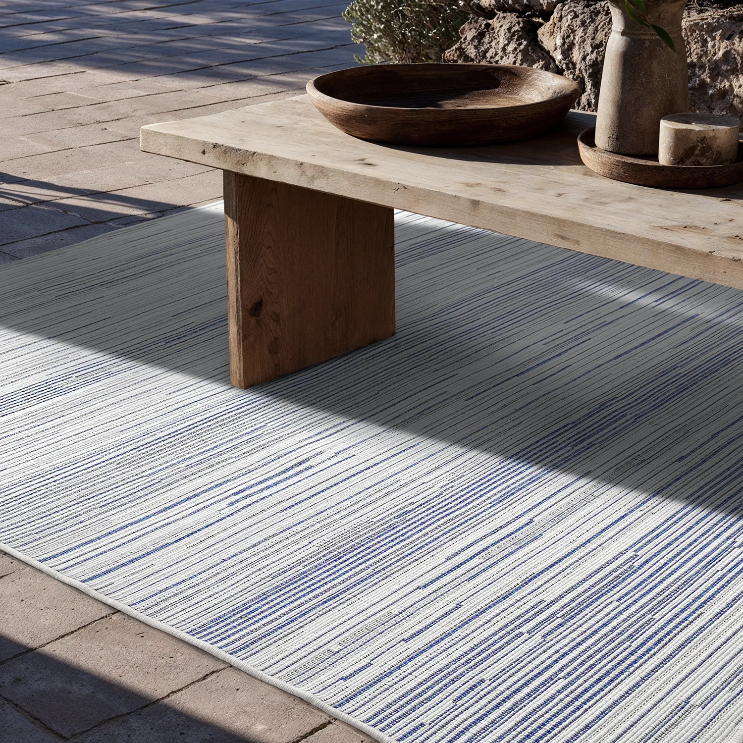 Inomhus- utomhusmatta - Arcata (blå)