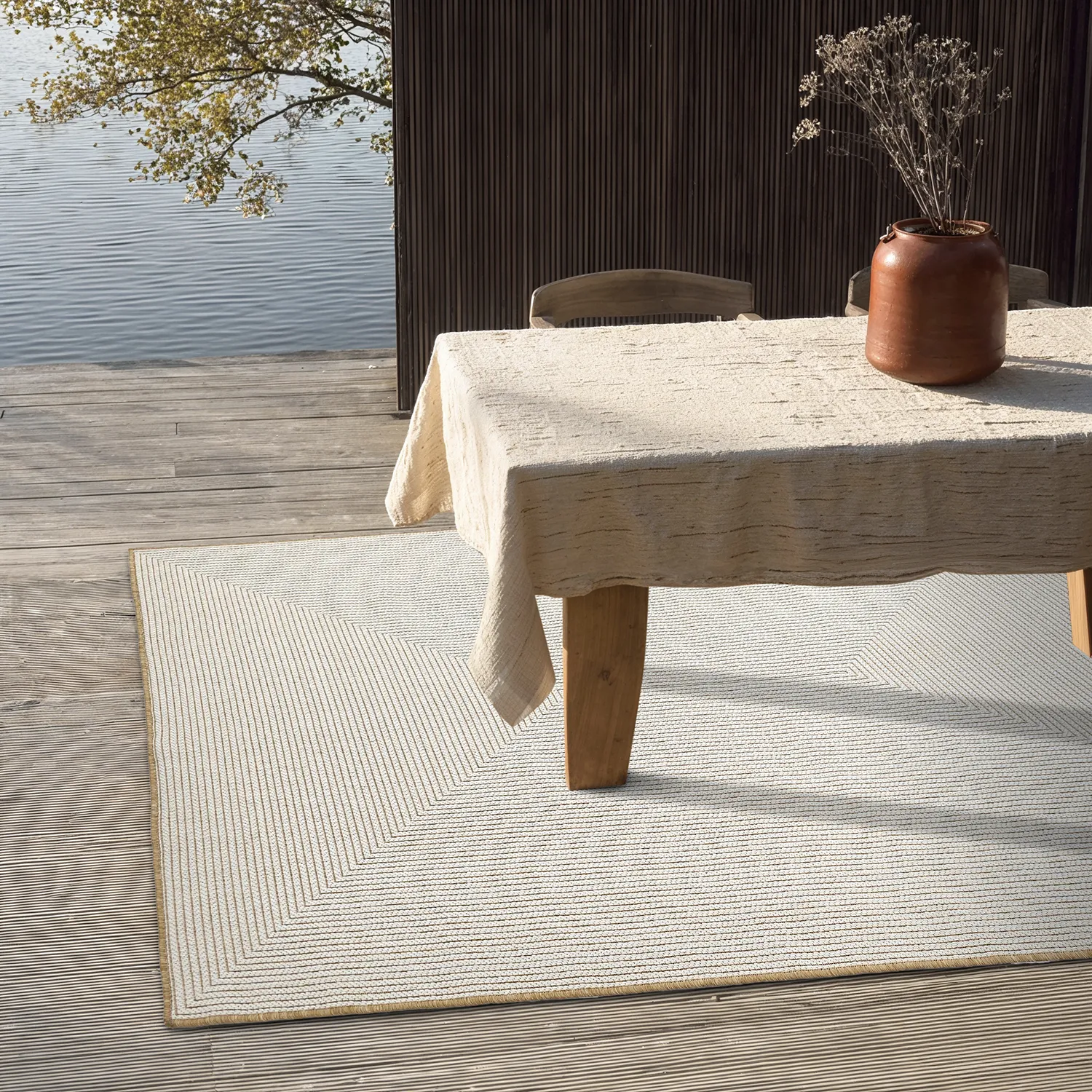 Inomhus- utomhusmatta - Arlo (natur)