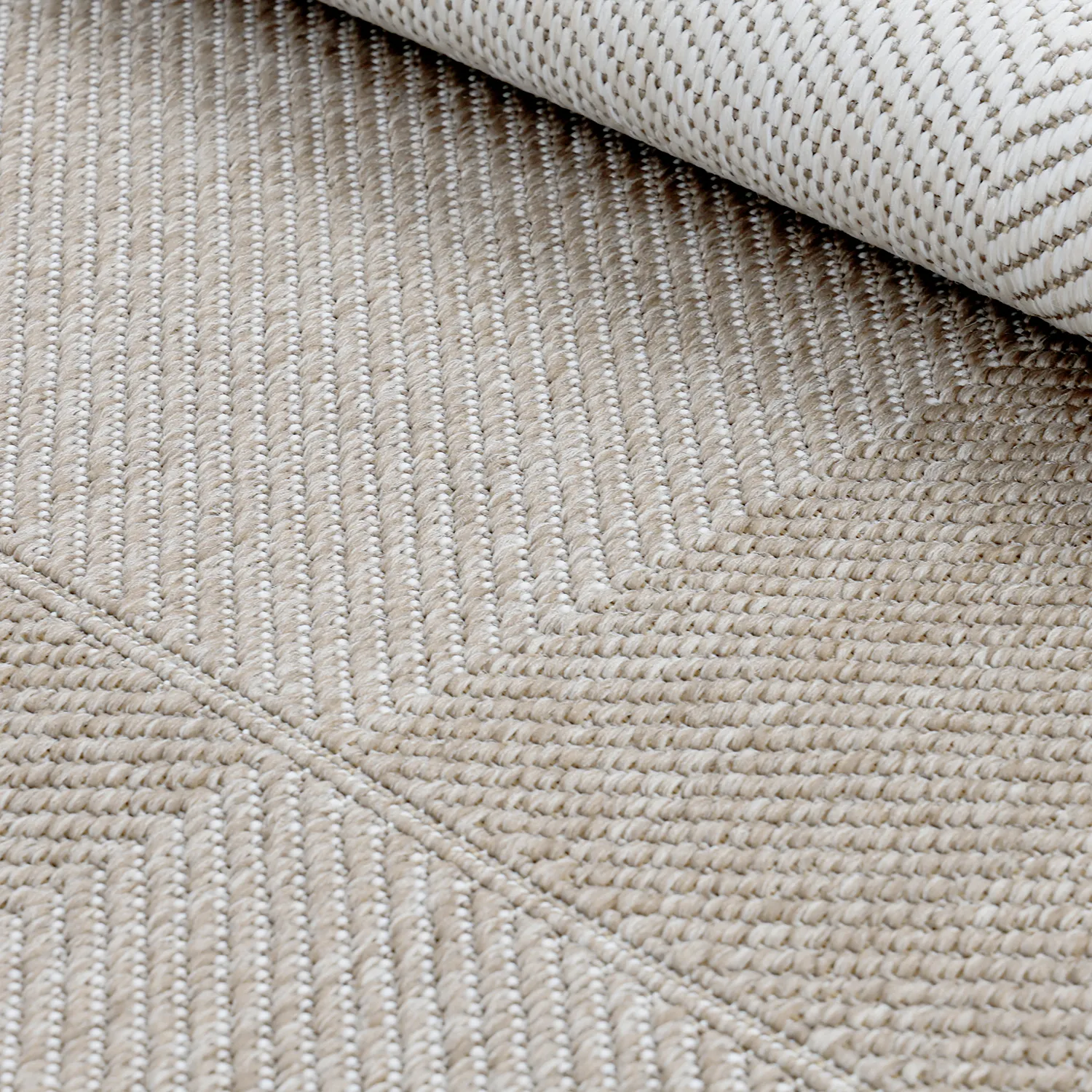 Inomhus- utomhusmatta - Ava (beige)