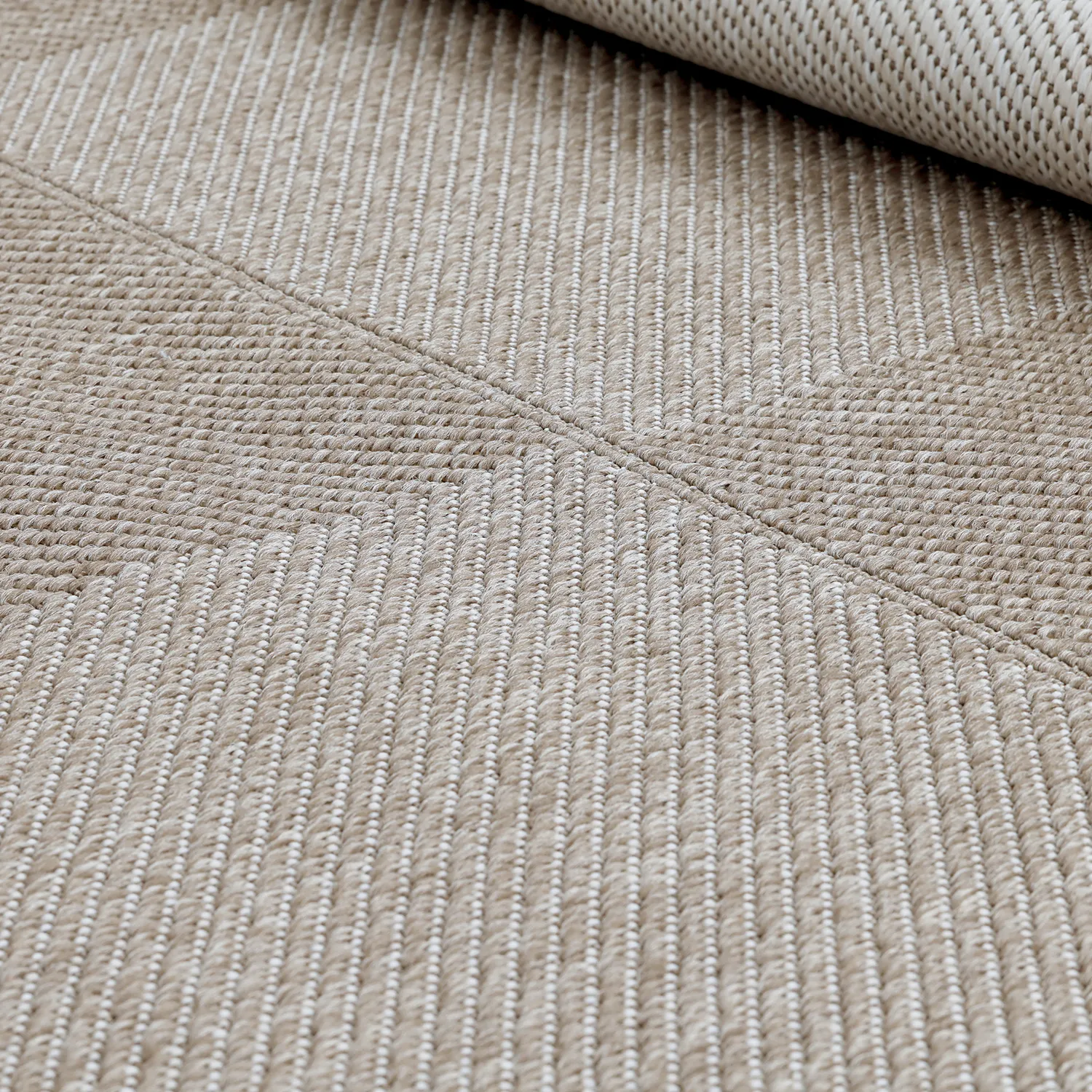 Inomhus- utomhusmatta - Ava (beige)