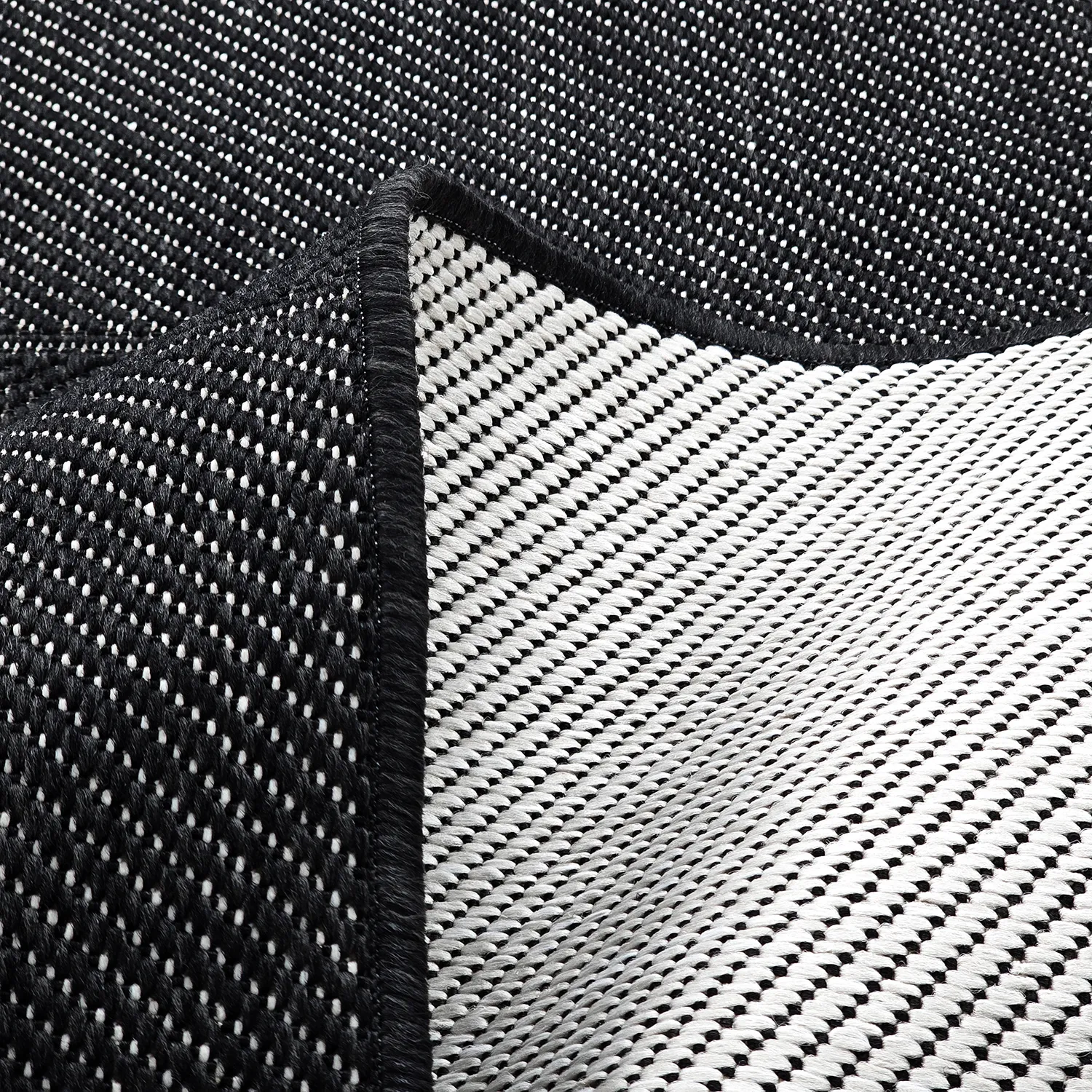 Inomhus- utomhusmatta - Ava (svart)