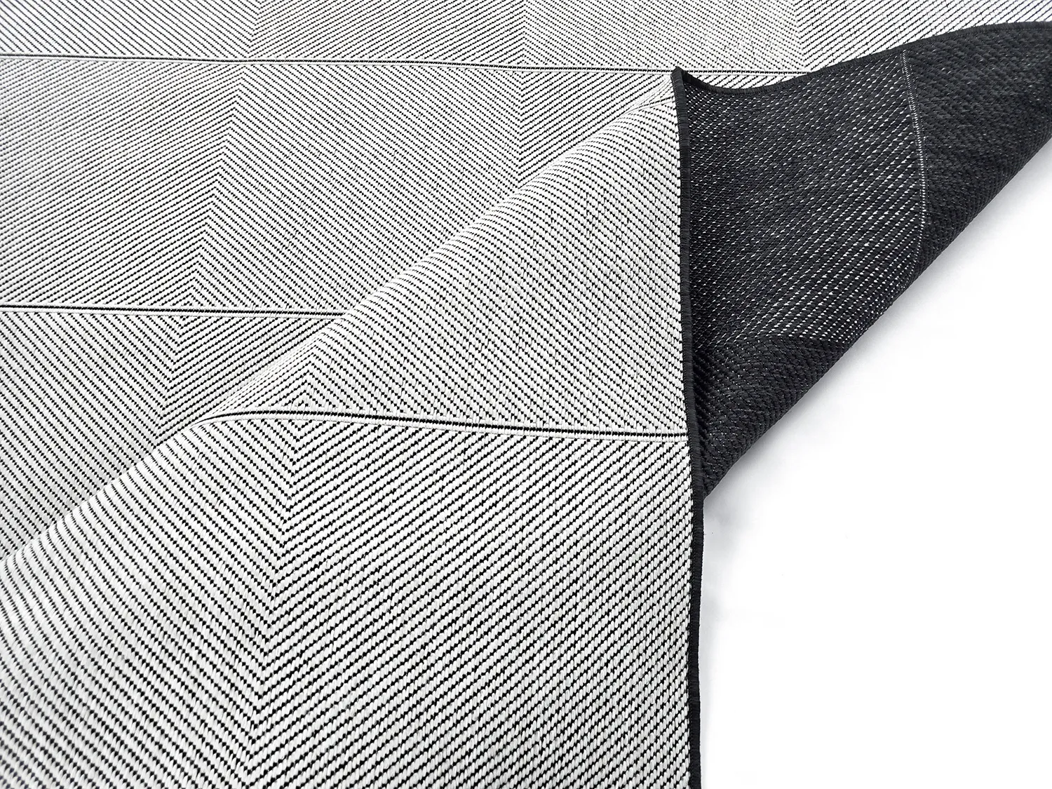 Inomhus- utomhusmatta - Ava (svart)