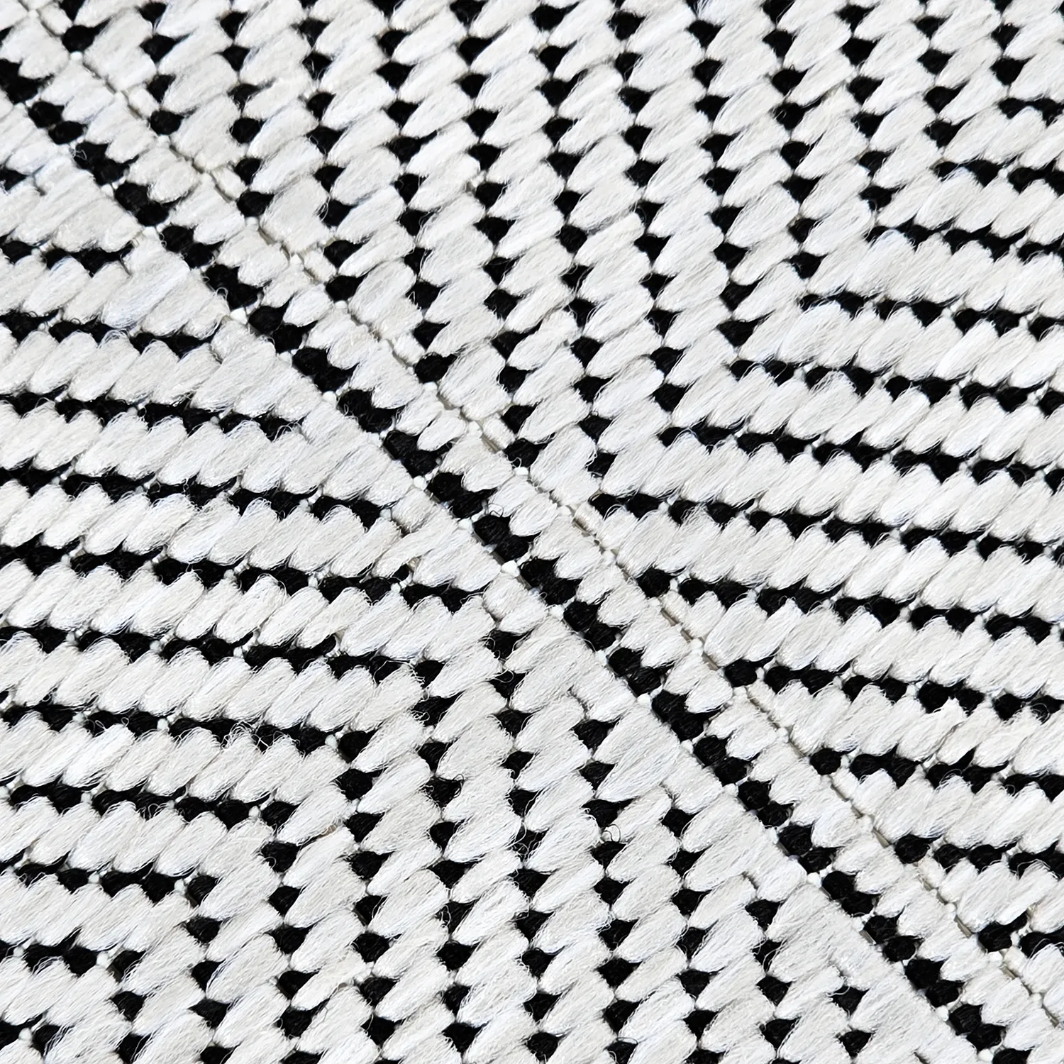 Inomhus- utomhusmatta - Ava (svart)