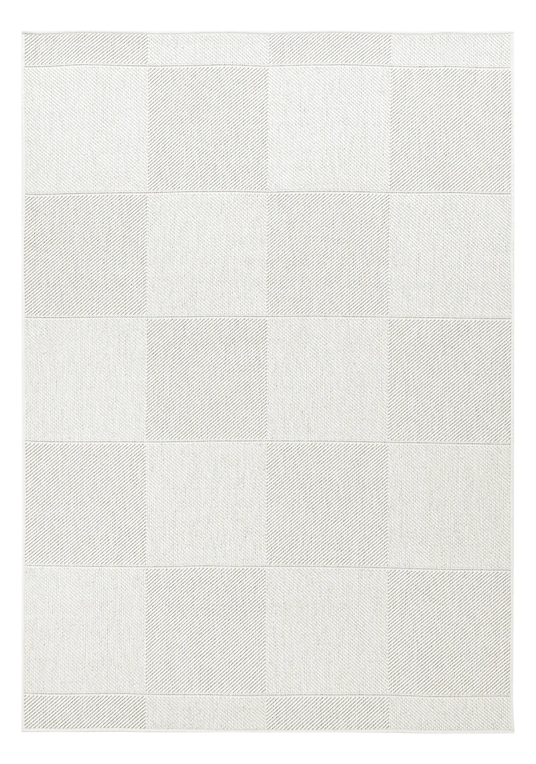 Inomhus- utomhusmatta - Ava (vit)