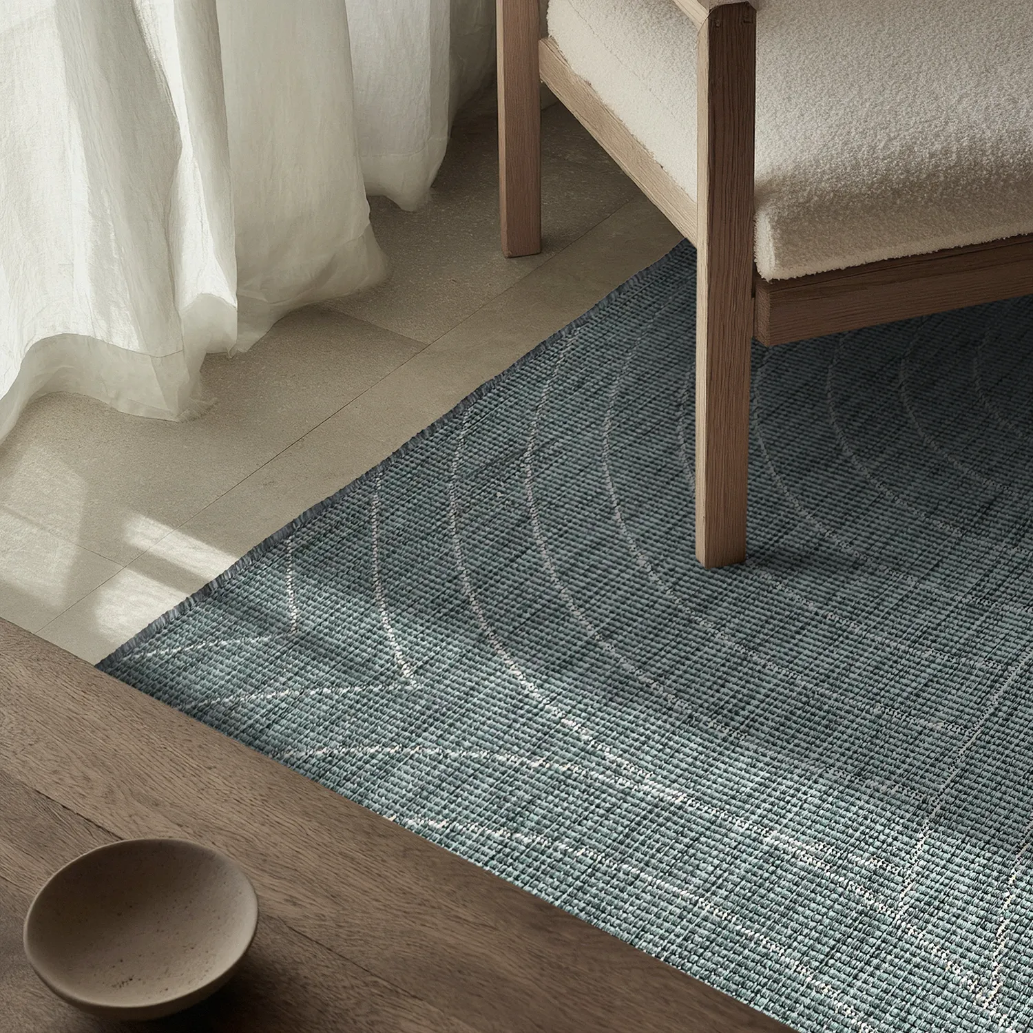 Inomhus- utomhusmatta - Hayden (grön)