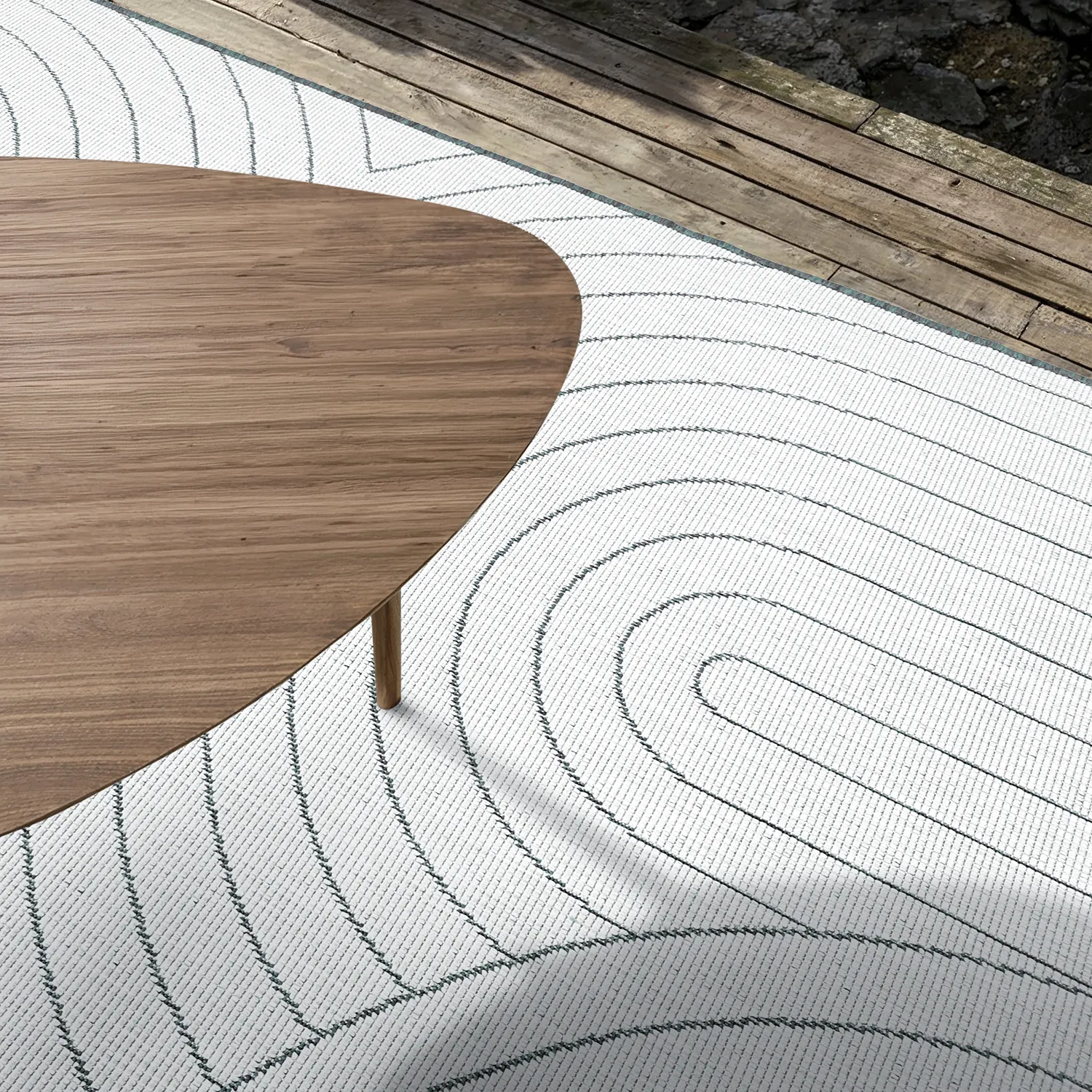 Inomhus- utomhusmatta - Hayden (grön)