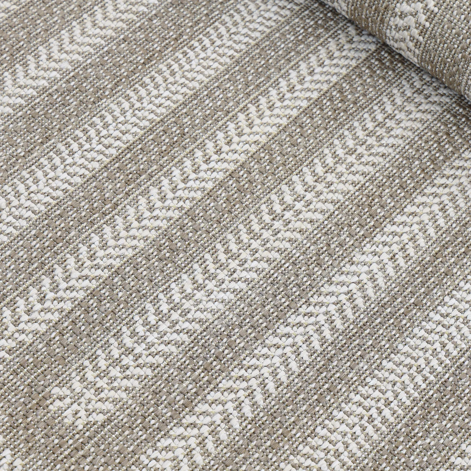 Oval matta - Indoor/outdoor Leander (beige)