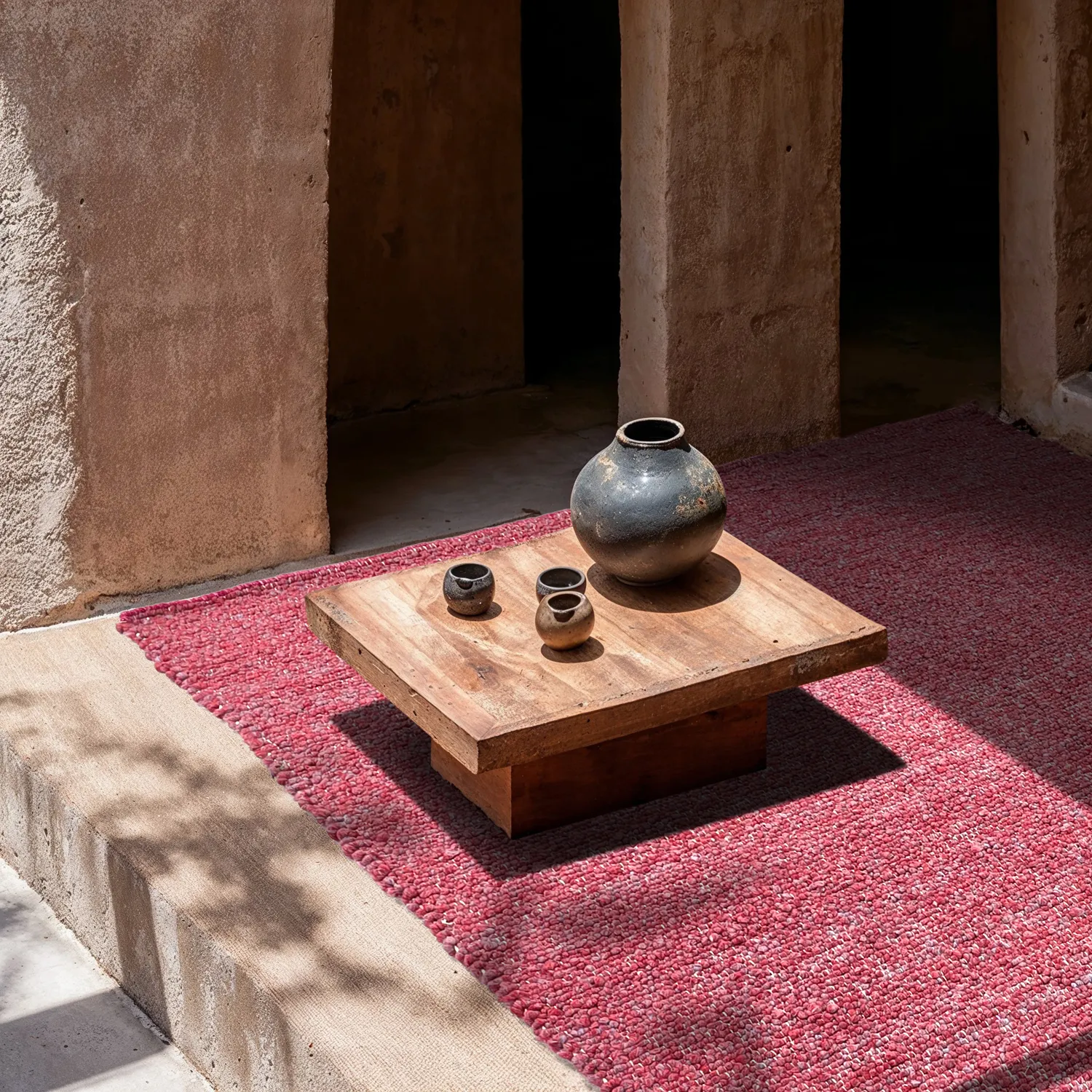 Koberec na interiér a exteriér - Milford Recycled PET (ružový)