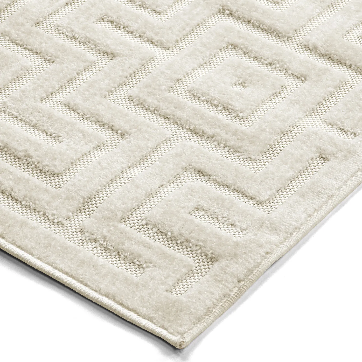 Shaggy Indoor/Outdoor - Oneida (krémový)