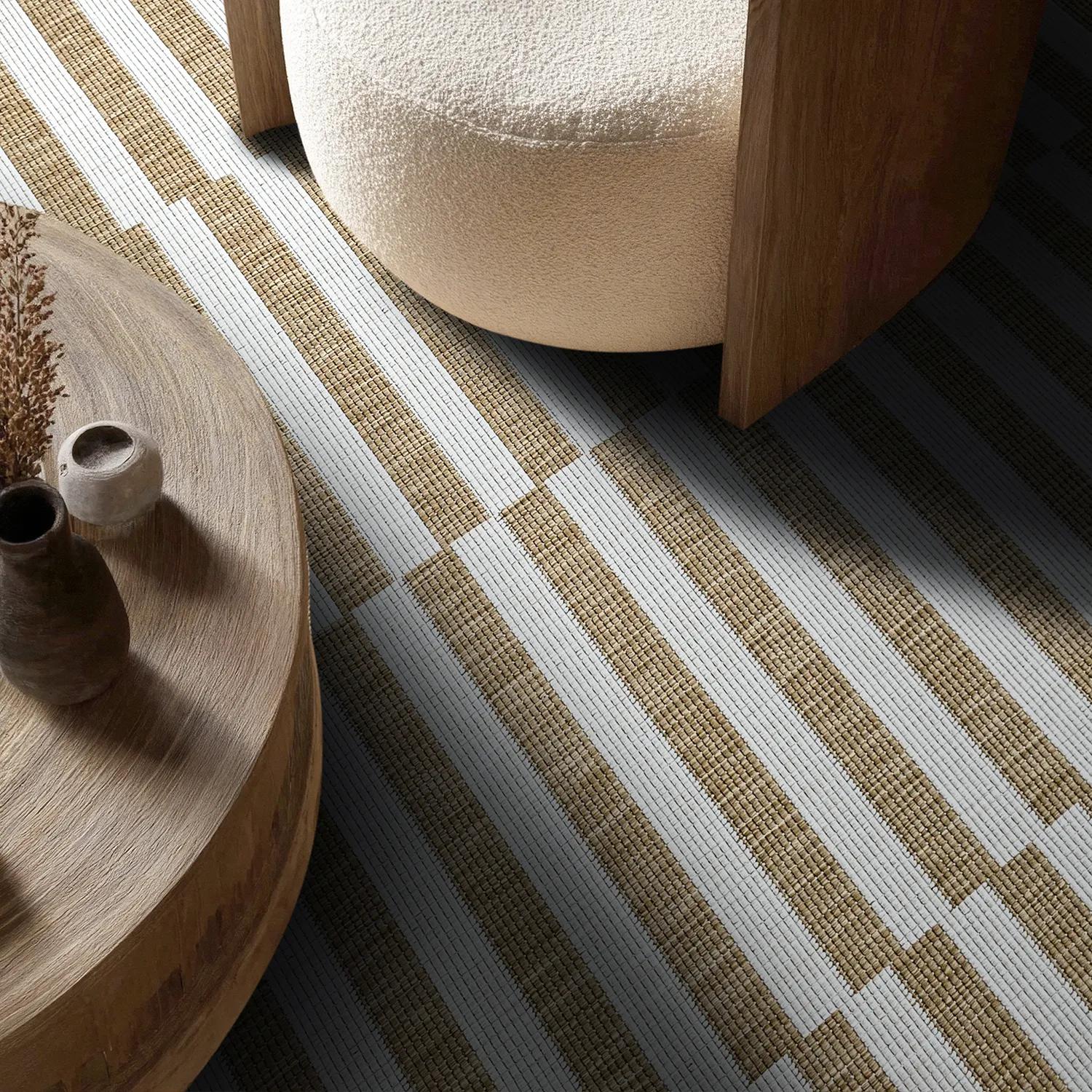 Inomhus- utomhusmatta - Otto (natur)