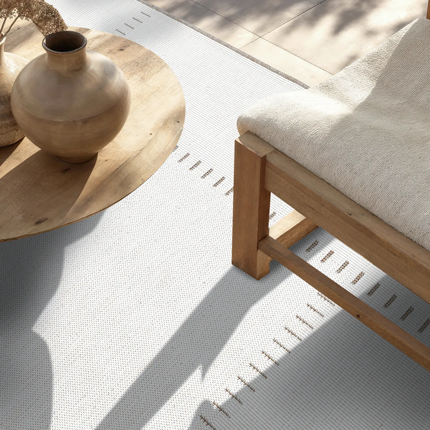 Inomhus- utomhusmatta - Rhea (beige)