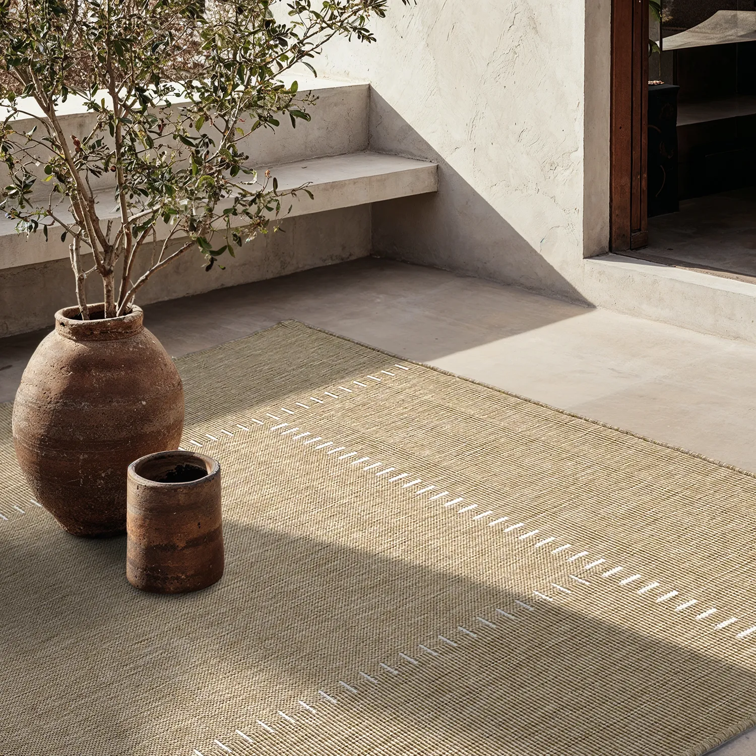 Inomhus- utomhusmatta - Rhea (natur)