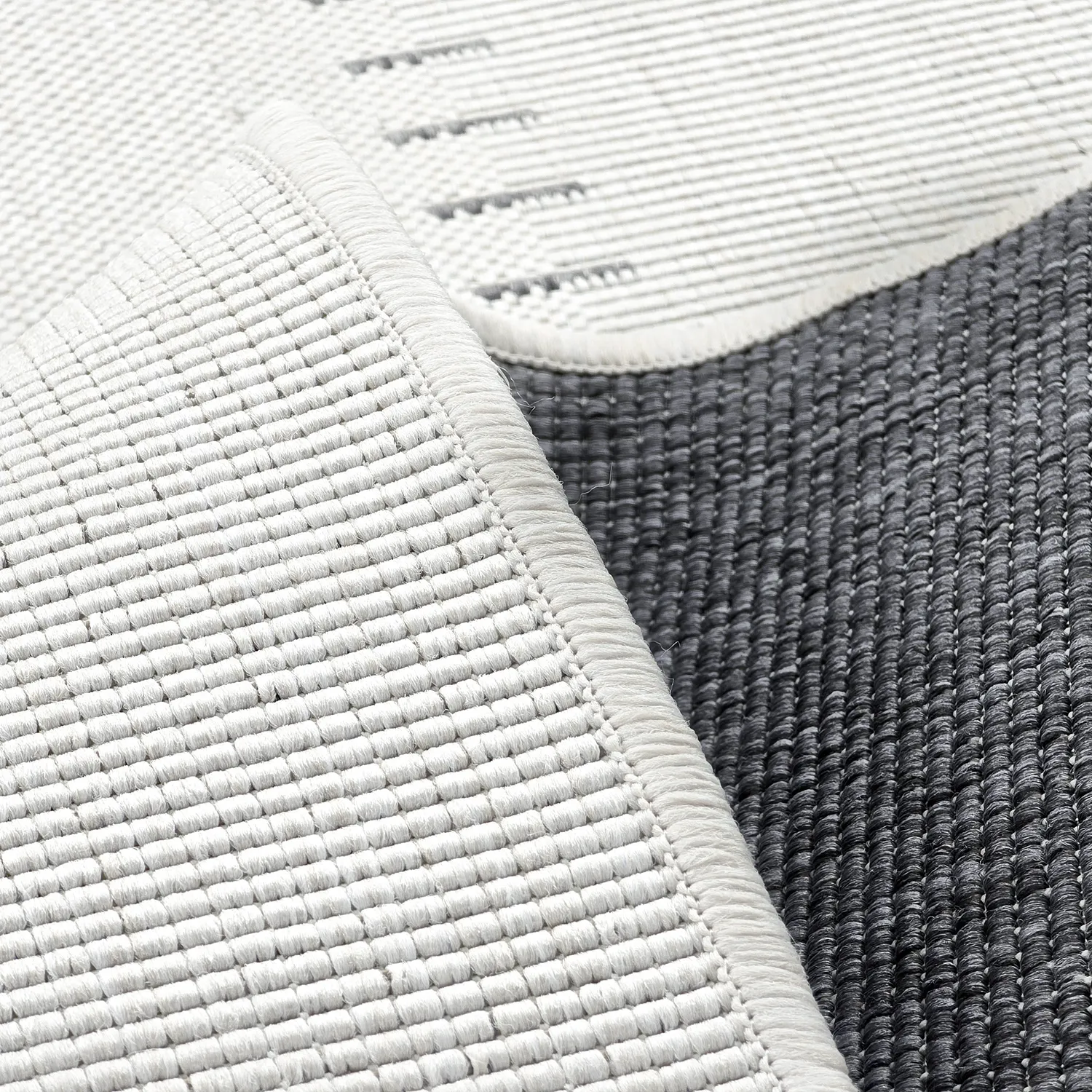 Inomhus- utomhusmatta - Rhea (vit)