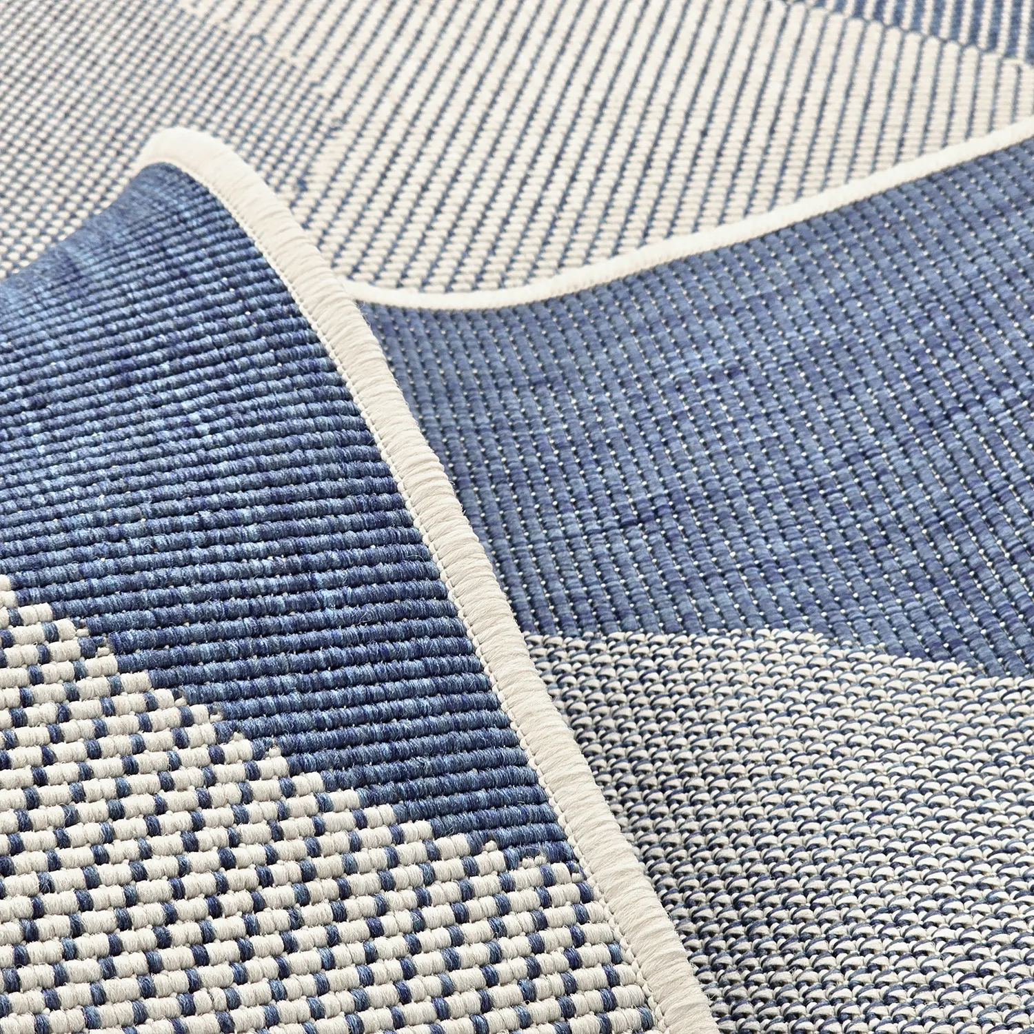 Inomhus- utomhusmatta - Somerville (blå)