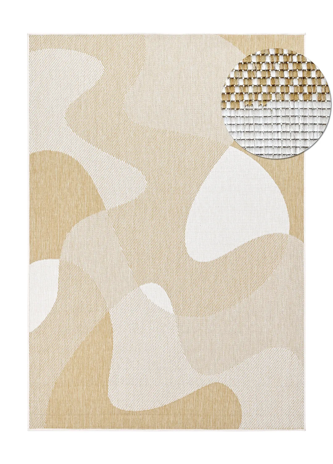 Inomhus- utomhusmatta - Somerville (gul)