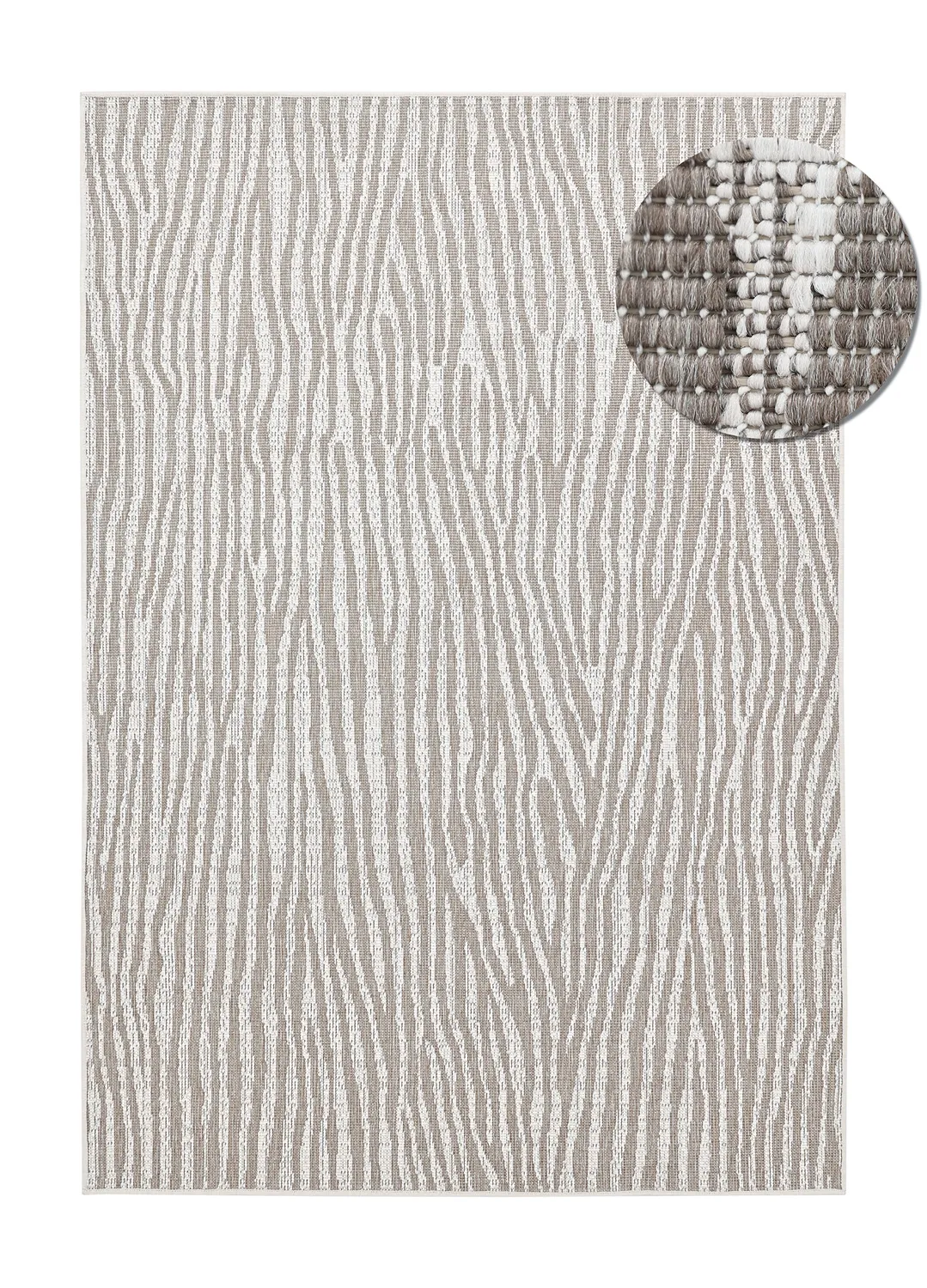 Inomhus- utomhusmatta - Vaura (beige)