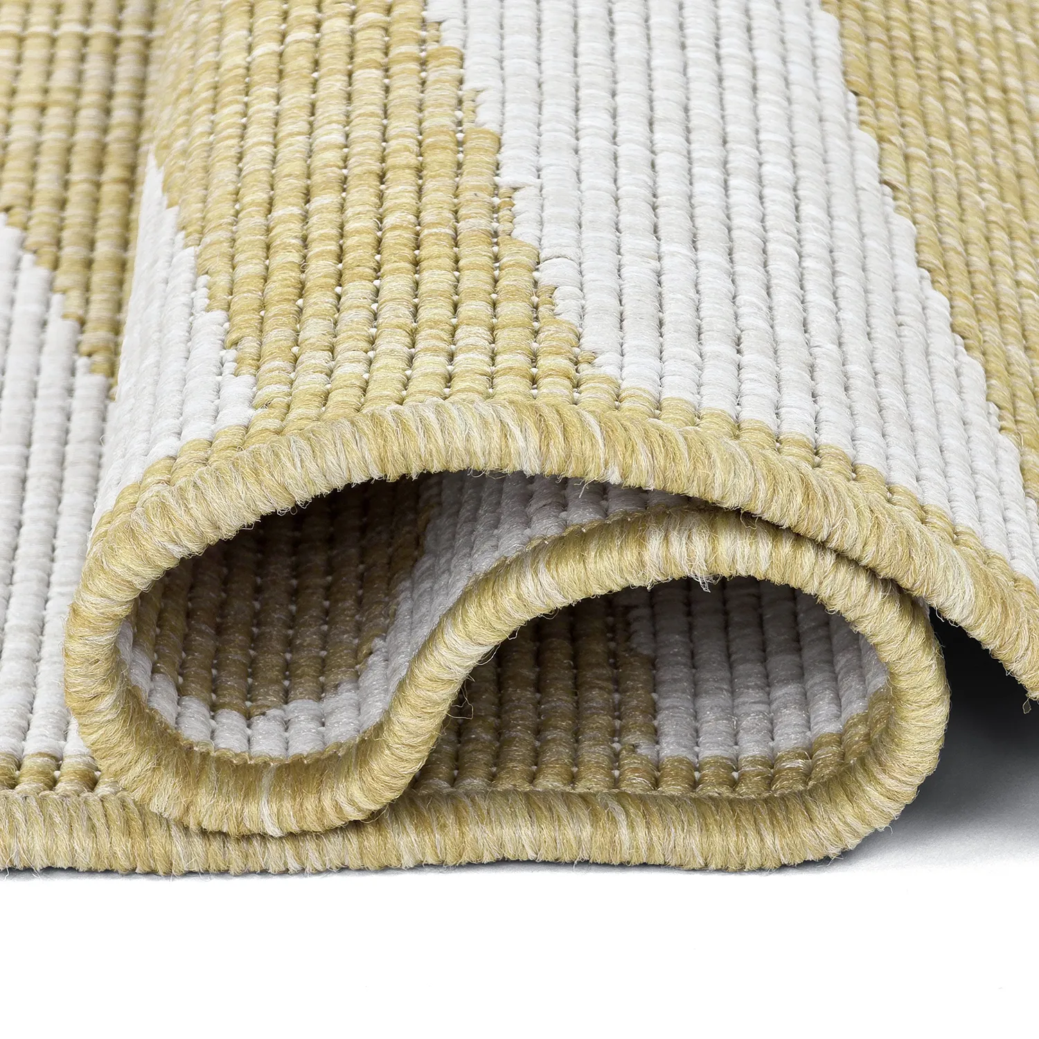 Inomhus- utomhusmatta - Winona (gul)