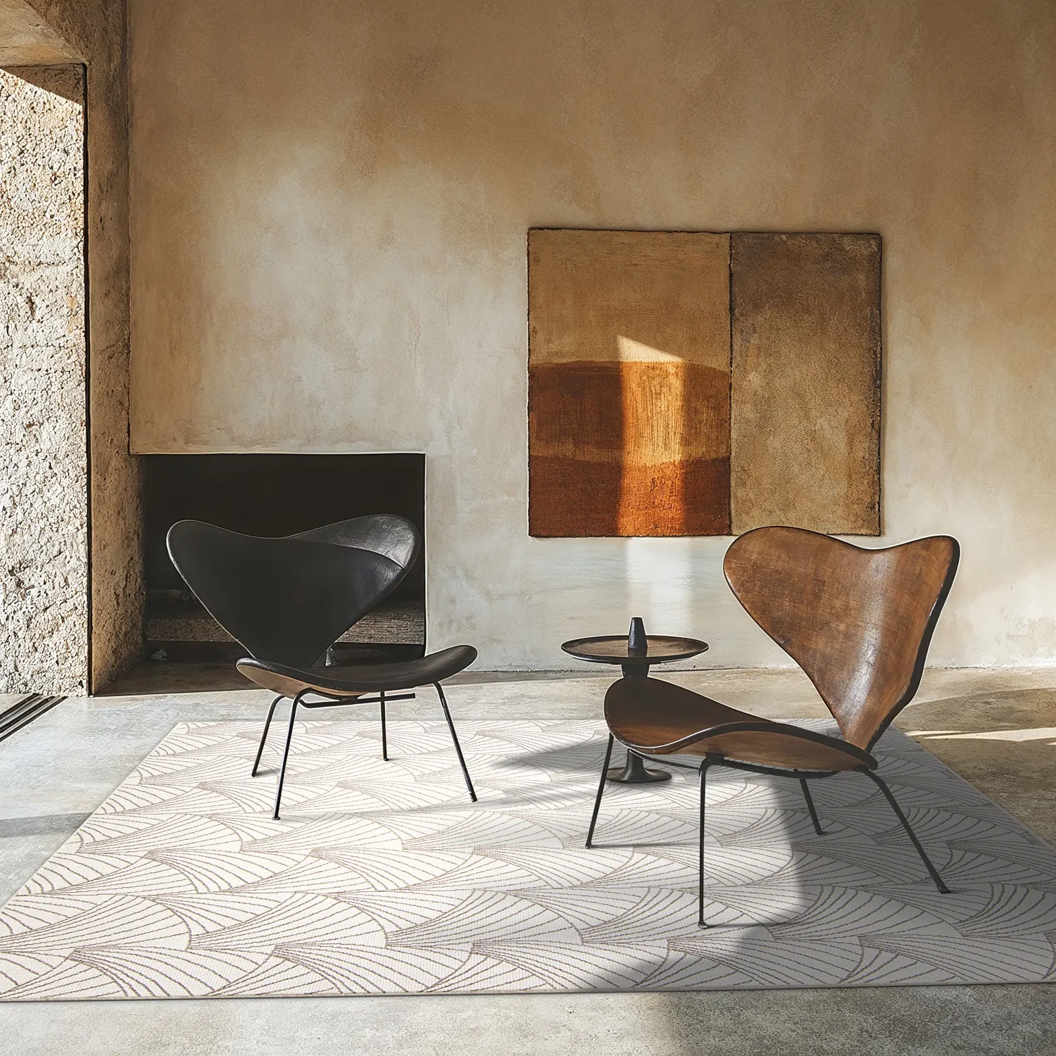 Koberec na interiér a exteriér - Beau (béžový)