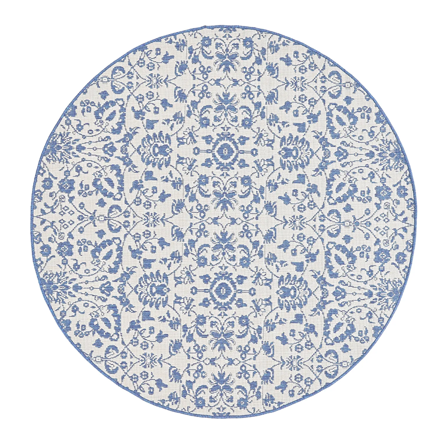 Okrúhly koberec - Brussels Ocean (modrá)