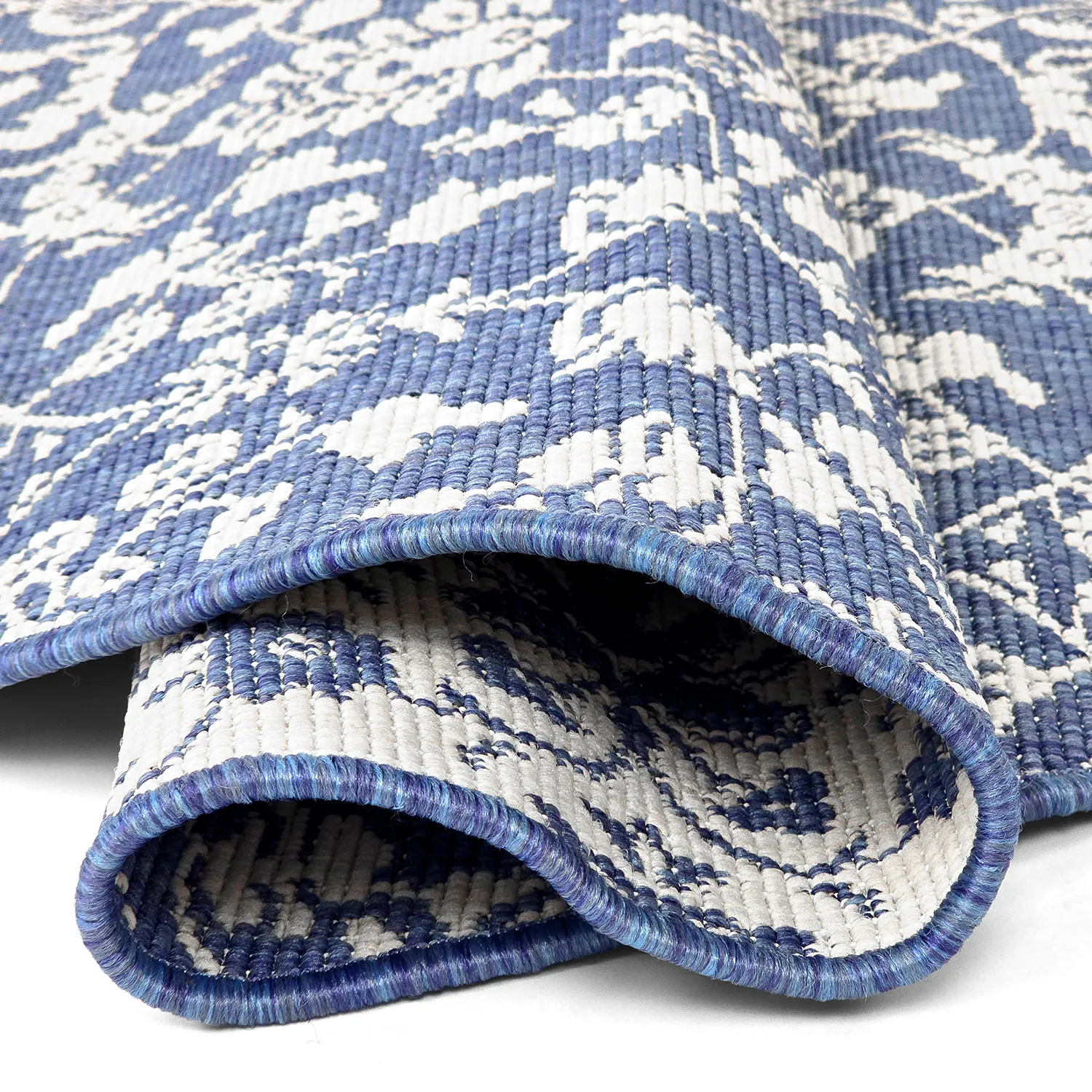 Okrúhly koberec - Brussels Ocean (modrá)