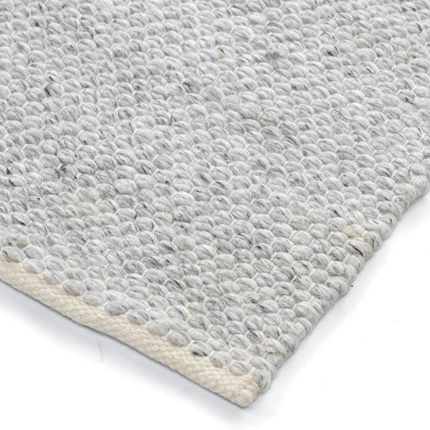 Koberec na vnútorné a vonkajšie použitie - Arco Wool Look (sivá/béžová)