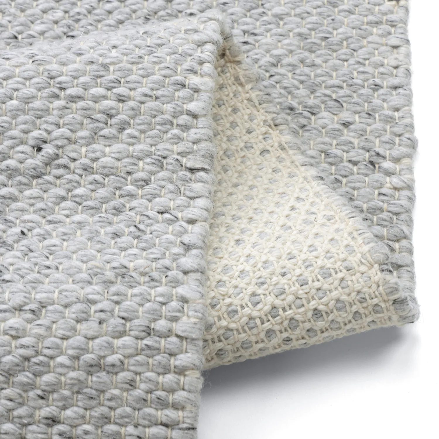 Koberec na vnútorné a vonkajšie použitie - Arco Wool Look (sivá/béžová)