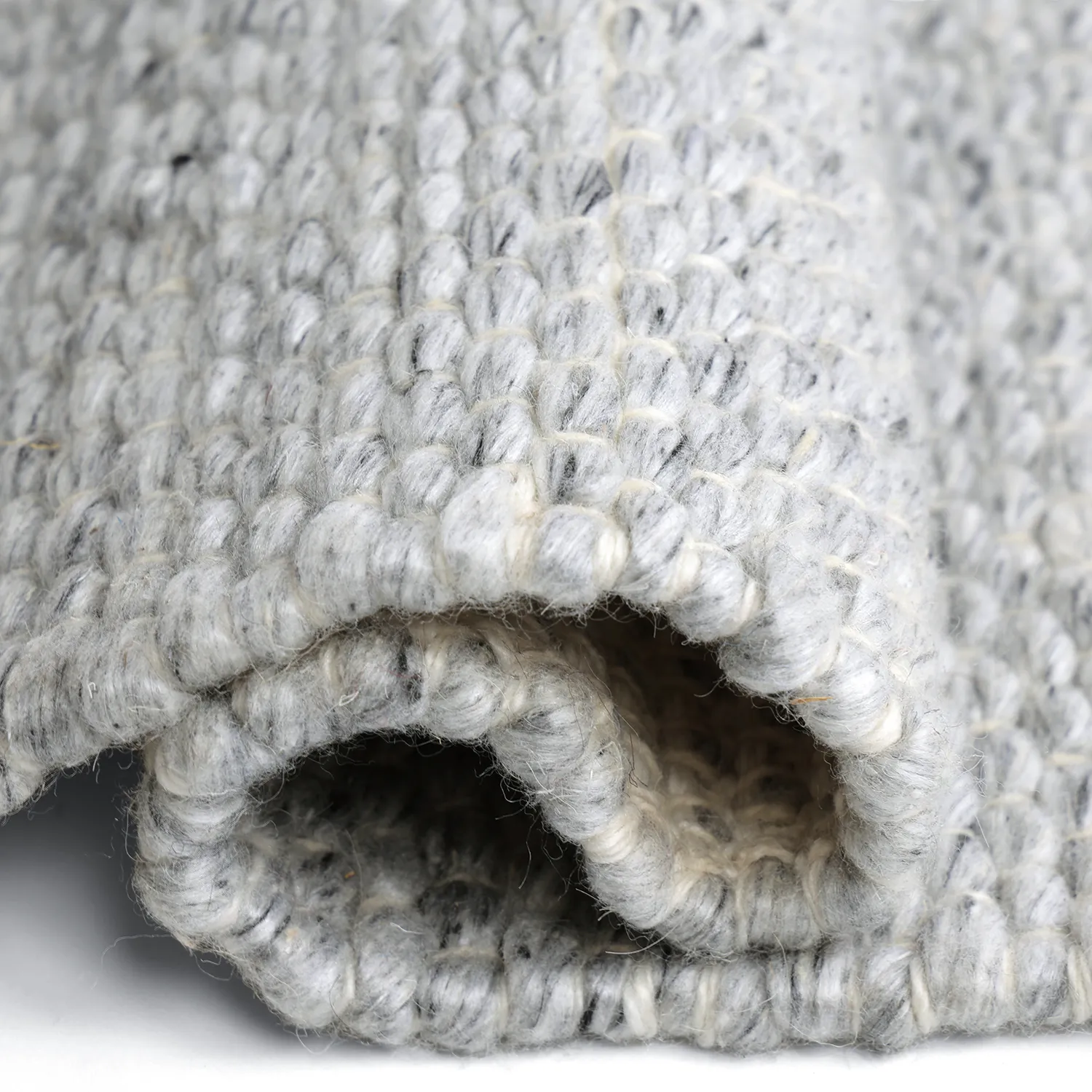 Koberec na vnútorné a vonkajšie použitie - Arco Wool Look (sivá/béžová)