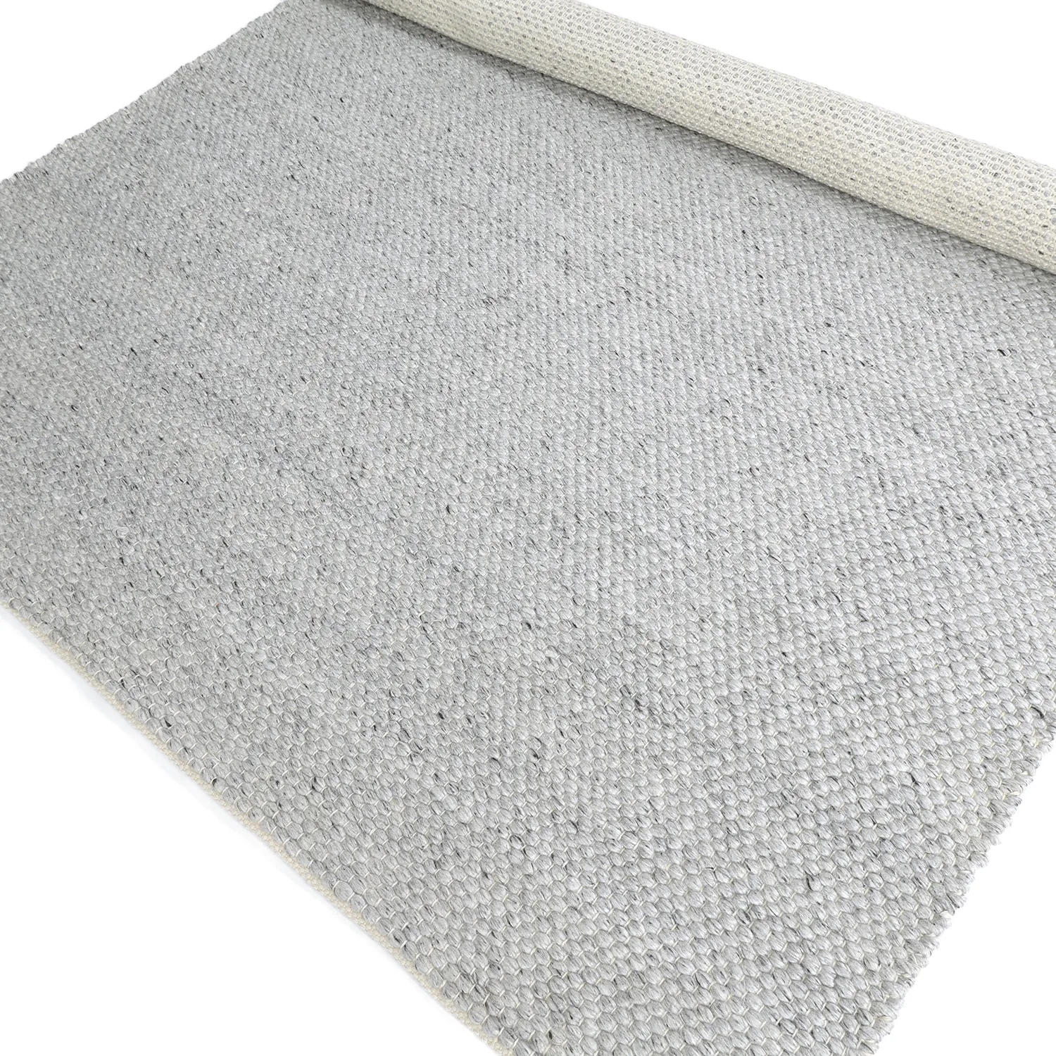 Koberec na vnútorné a vonkajšie použitie - Arco Wool Look (sivá/béžová)