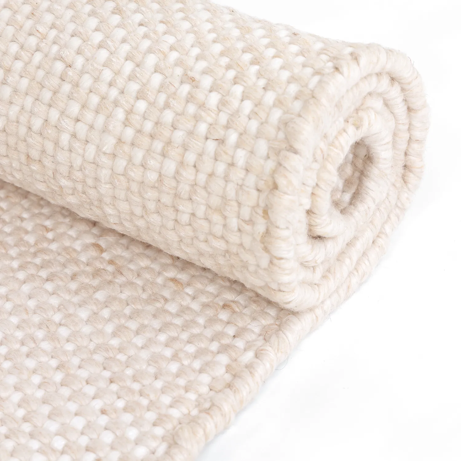 Koberec na vnútorné a vonkajšie použitie - Orta Wool Look (krém)