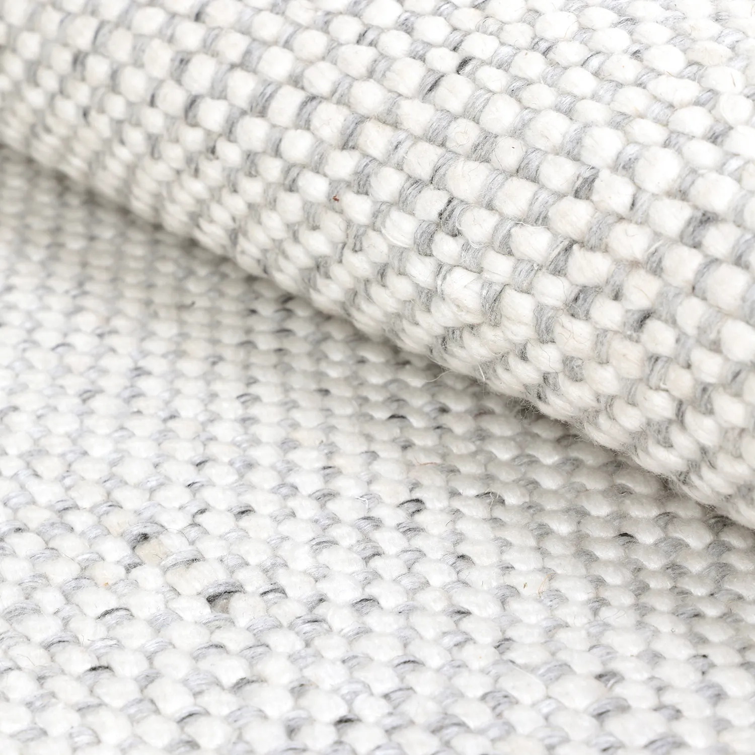 Koberec na vnútorné a vonkajšie použitie - Orta Wool Look (svetlosivá)