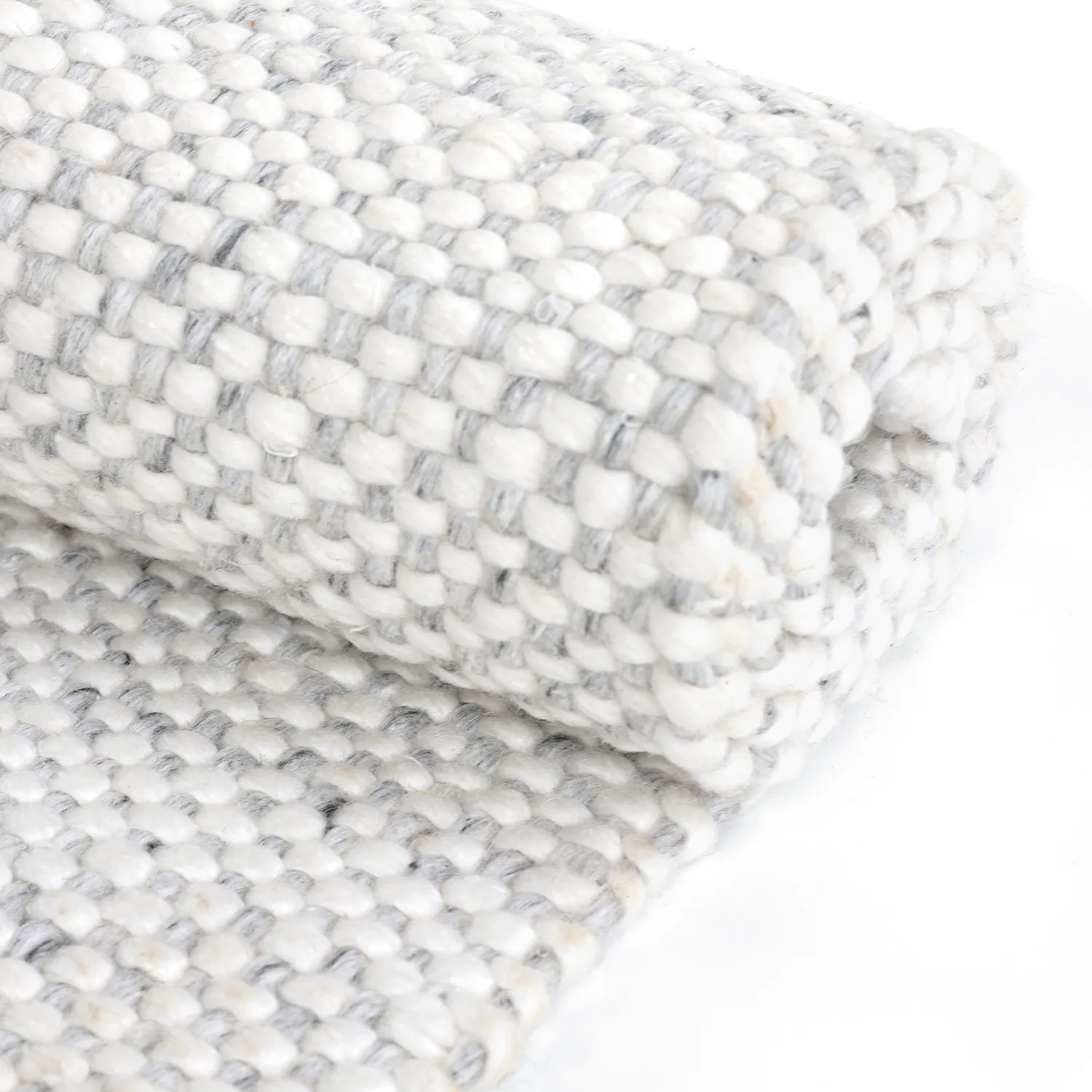 Koberec na vnútorné a vonkajšie použitie - Orta Wool Look (svetlosivá)