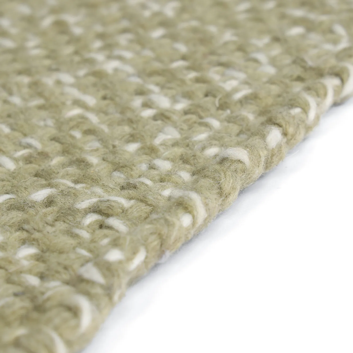Koberec na vnútorné a vonkajšie použitie - Orta Wool Look (machovo zelená)