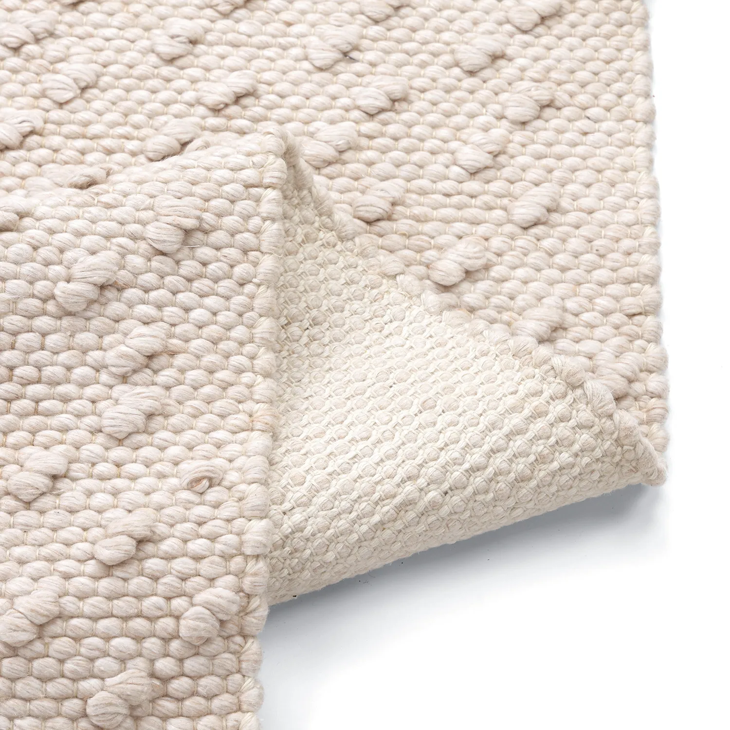 Koberec na vnútorné a vonkajšie použitie - Todi Wool Look (krém)