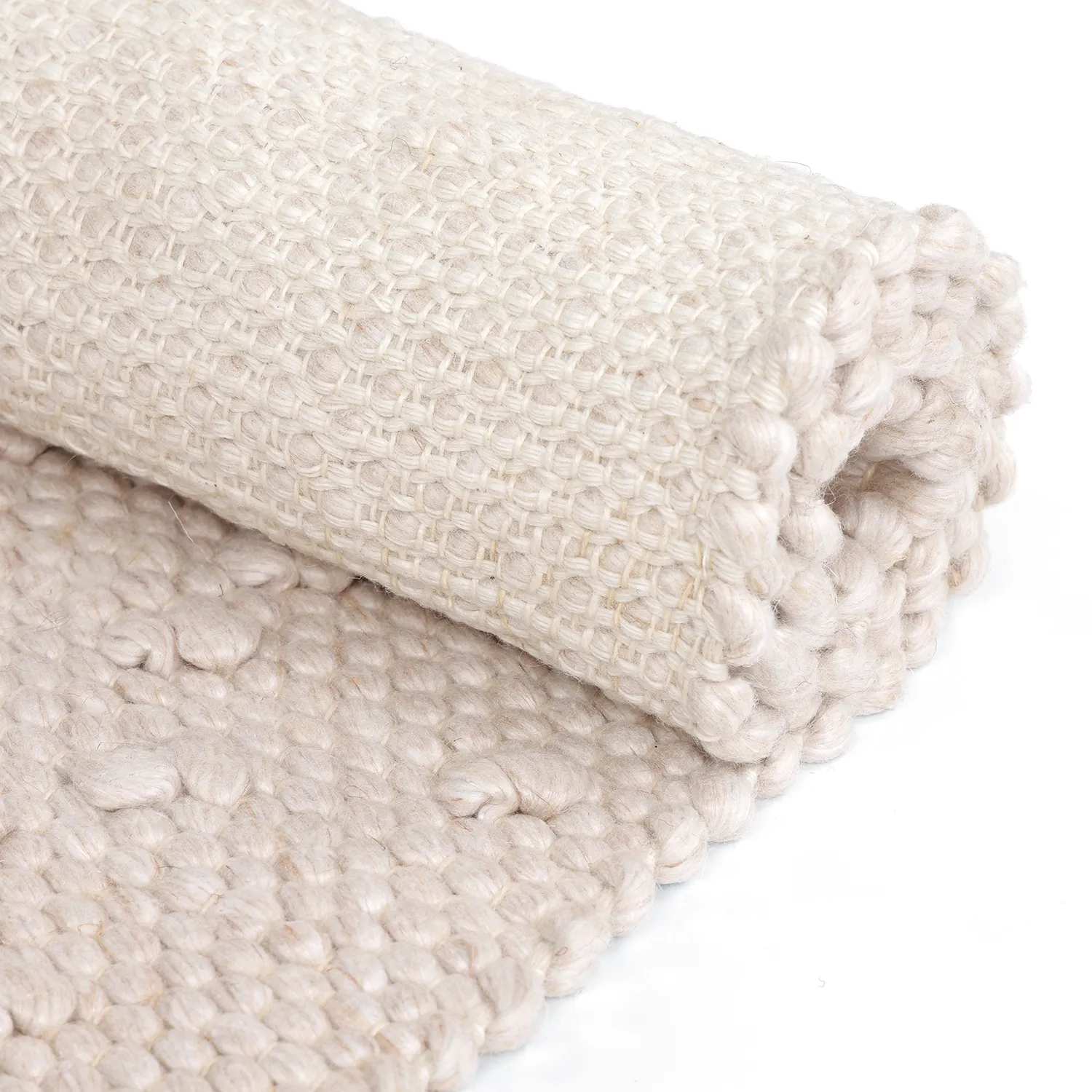 Koberec na vnútorné a vonkajšie použitie - Todi Wool Look (krém)